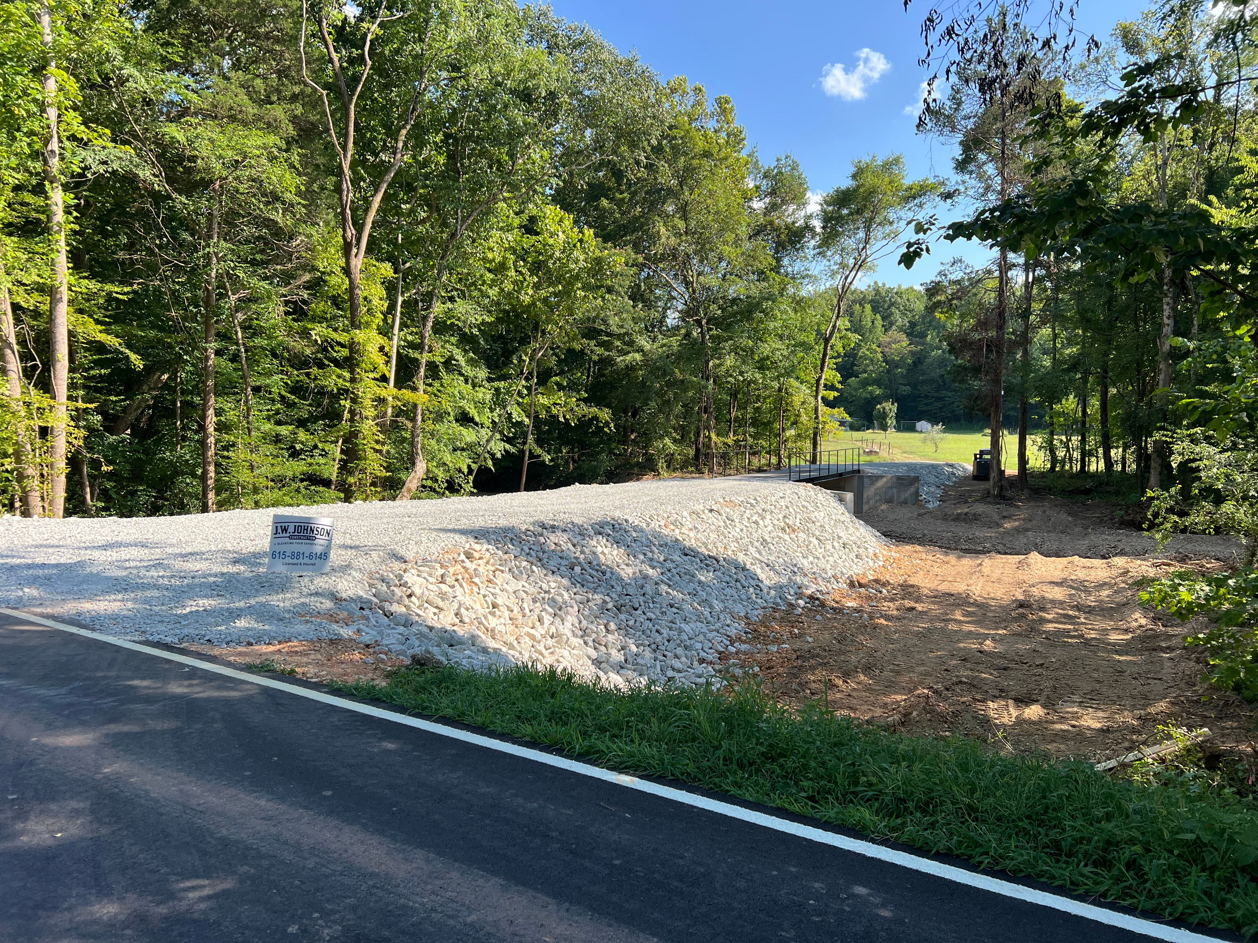  for JW Johnson Construction in Linden, TN