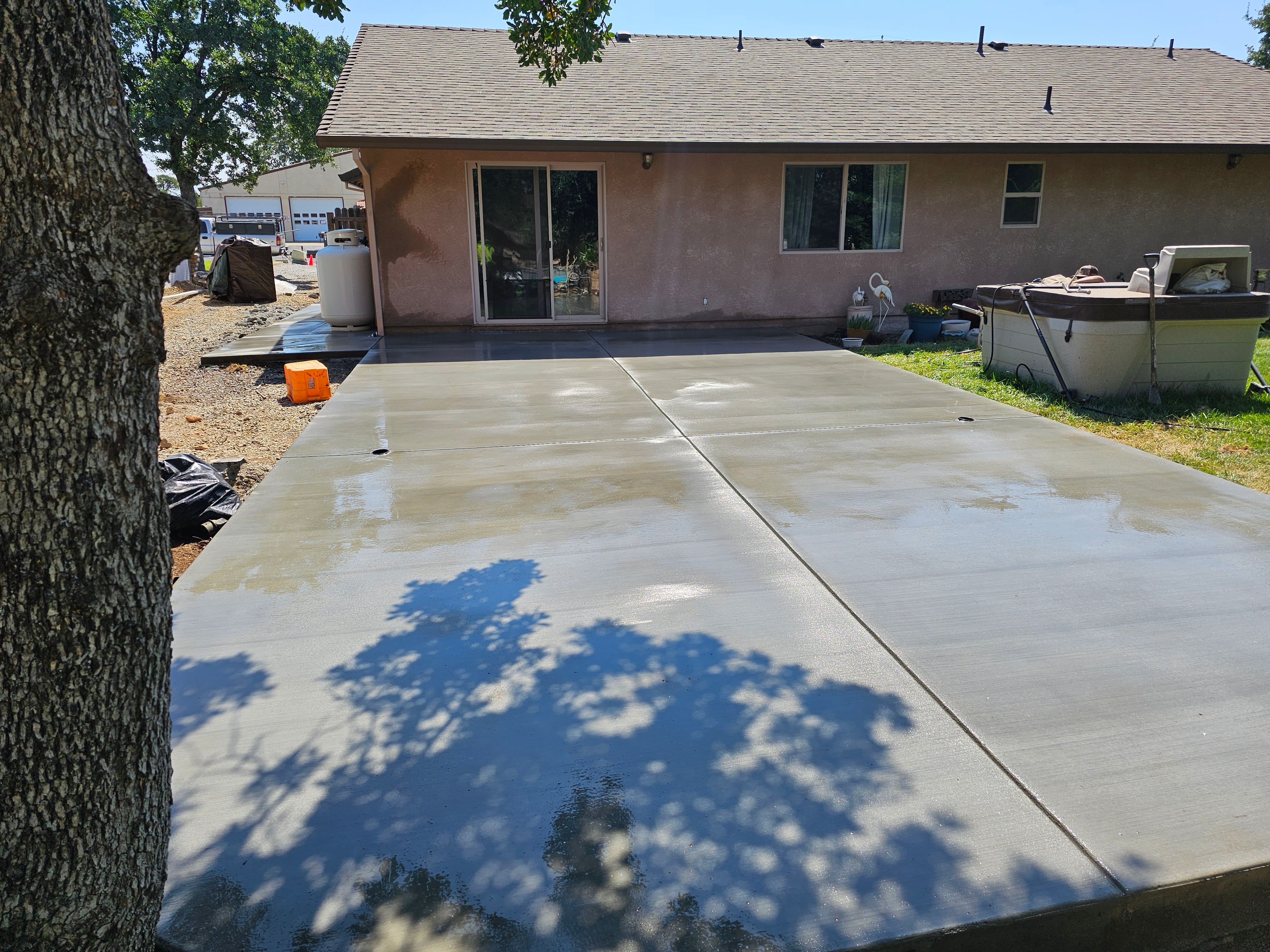 Concrete for Austin LoBue Construction in Cottonwood, CA