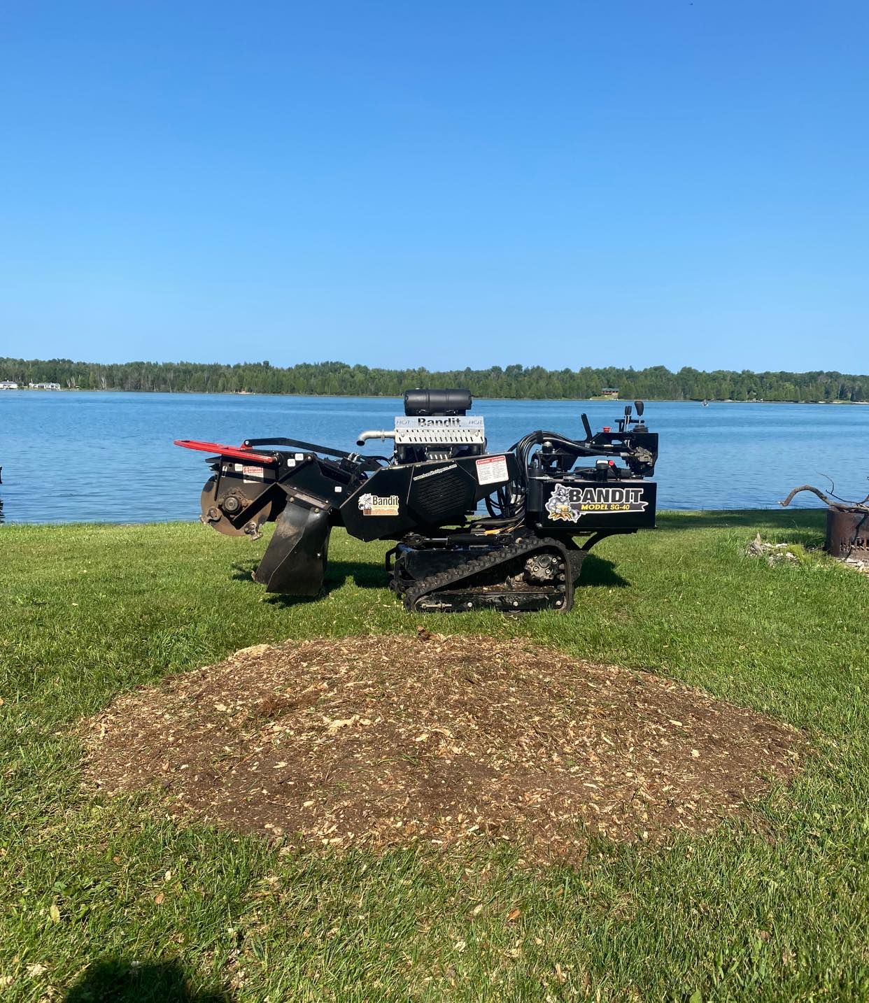 Stump Grinding for Bear Creek Tree Service LLC in Rudyard, MI