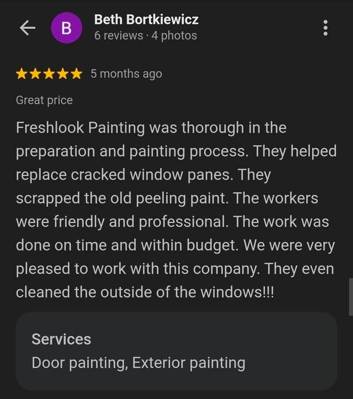 All Photos for Freshlook Painting LLC in Springfield, PA