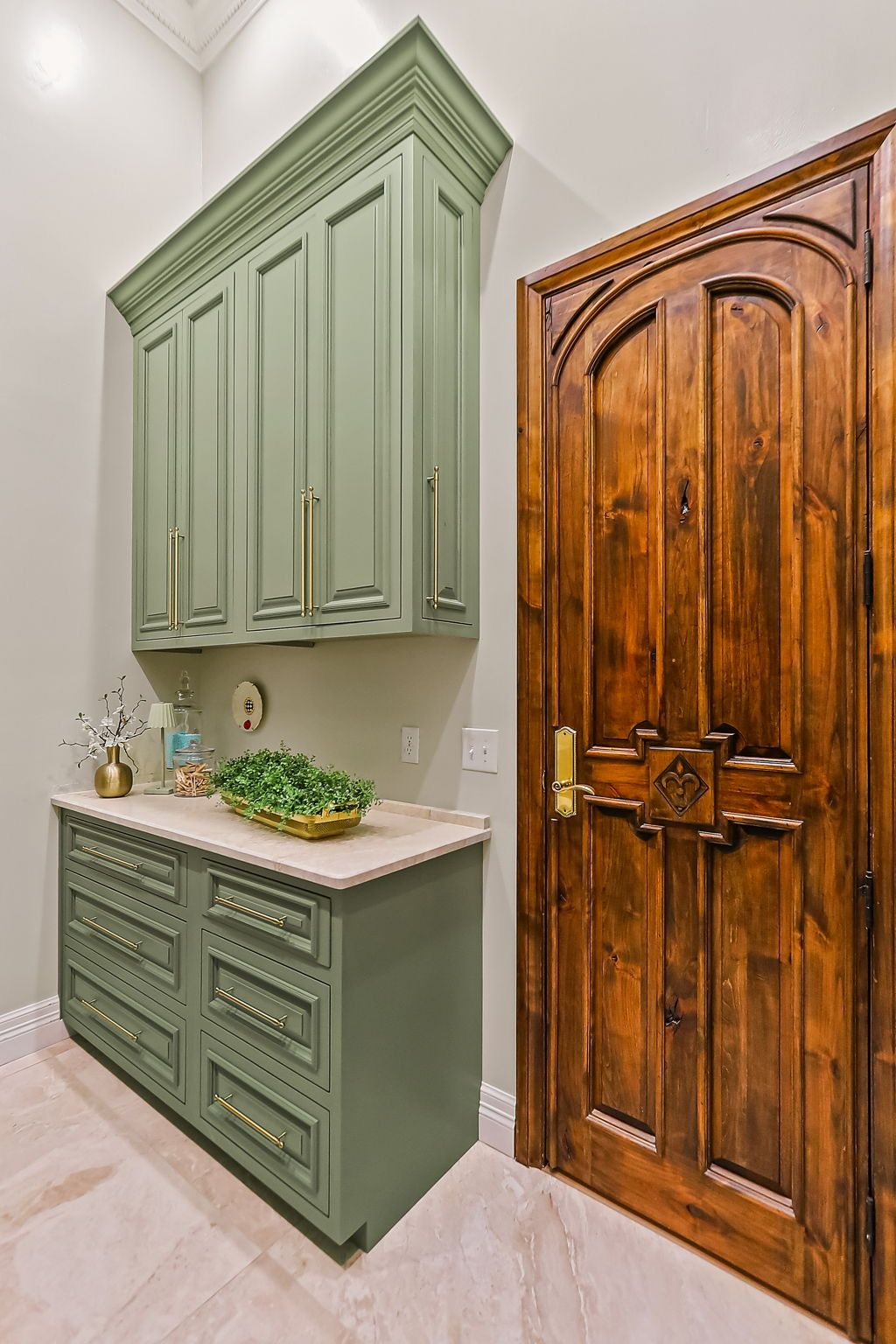 Laundry Room and Pantry for Timeless Cabinetry in El Paso, TX