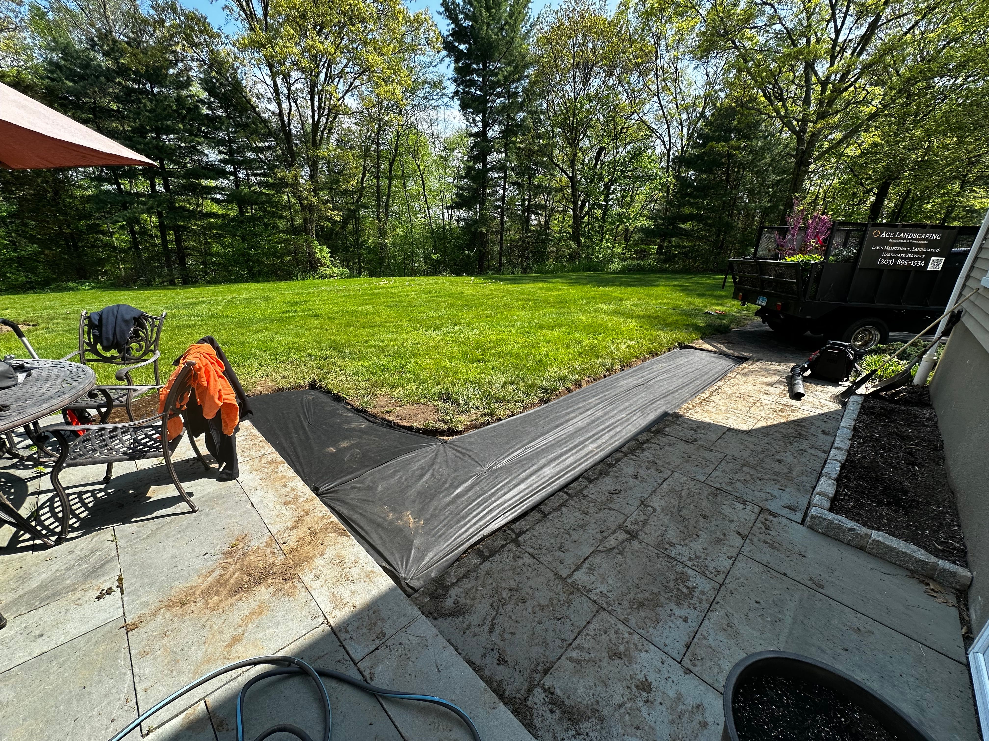 Landscape & Bed Design for Ace Landscaping in Trumbull, CT