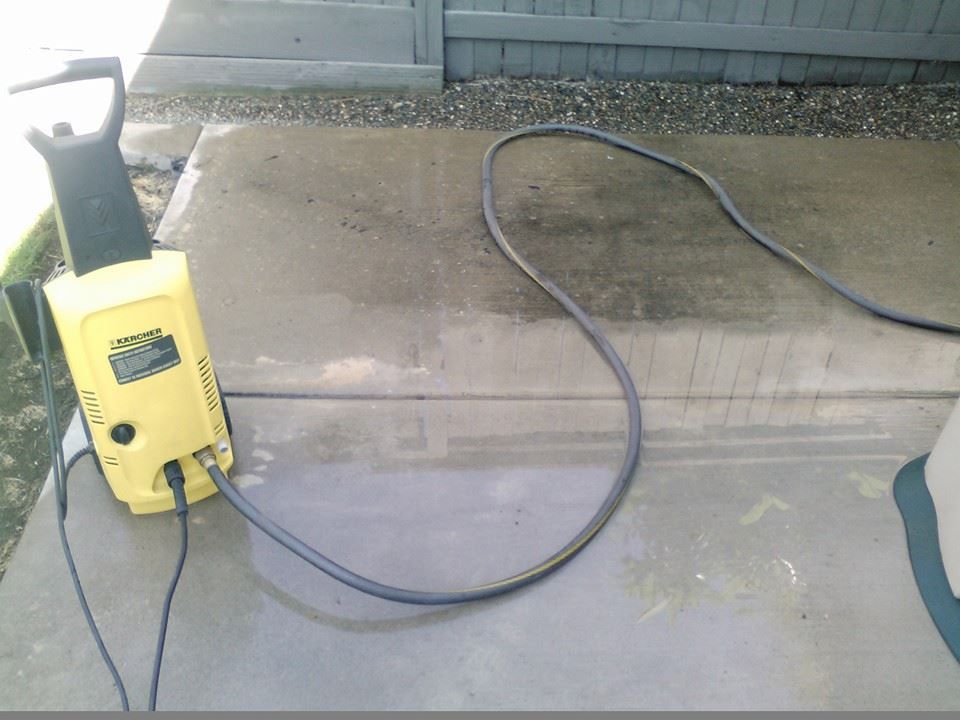 Concrete Cleaning for Sister & Brother Cleaning Services in Sacramento, CA