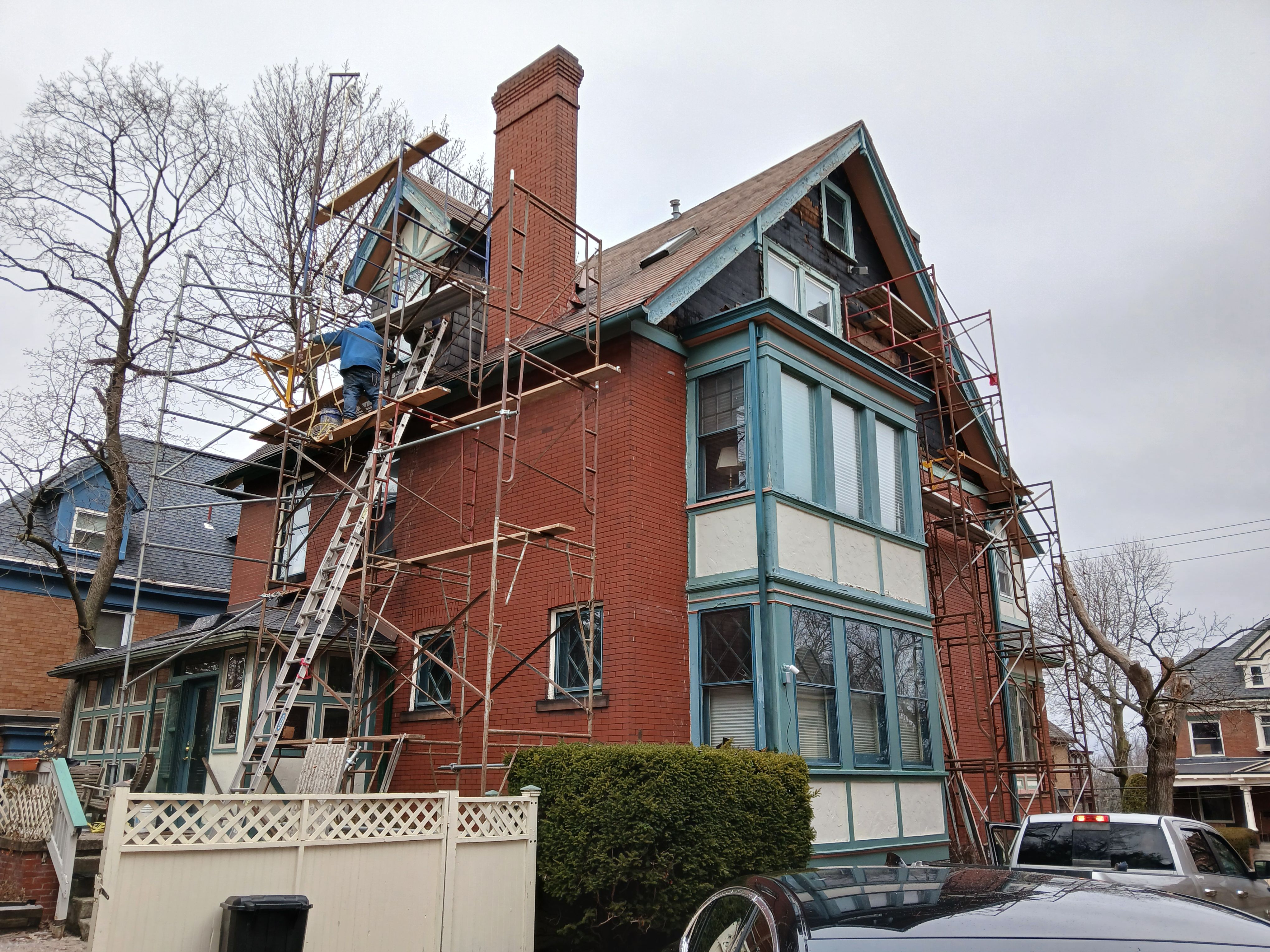 Soffit/facia for Joseph Little Home Improvements in Pittsburgh, PA