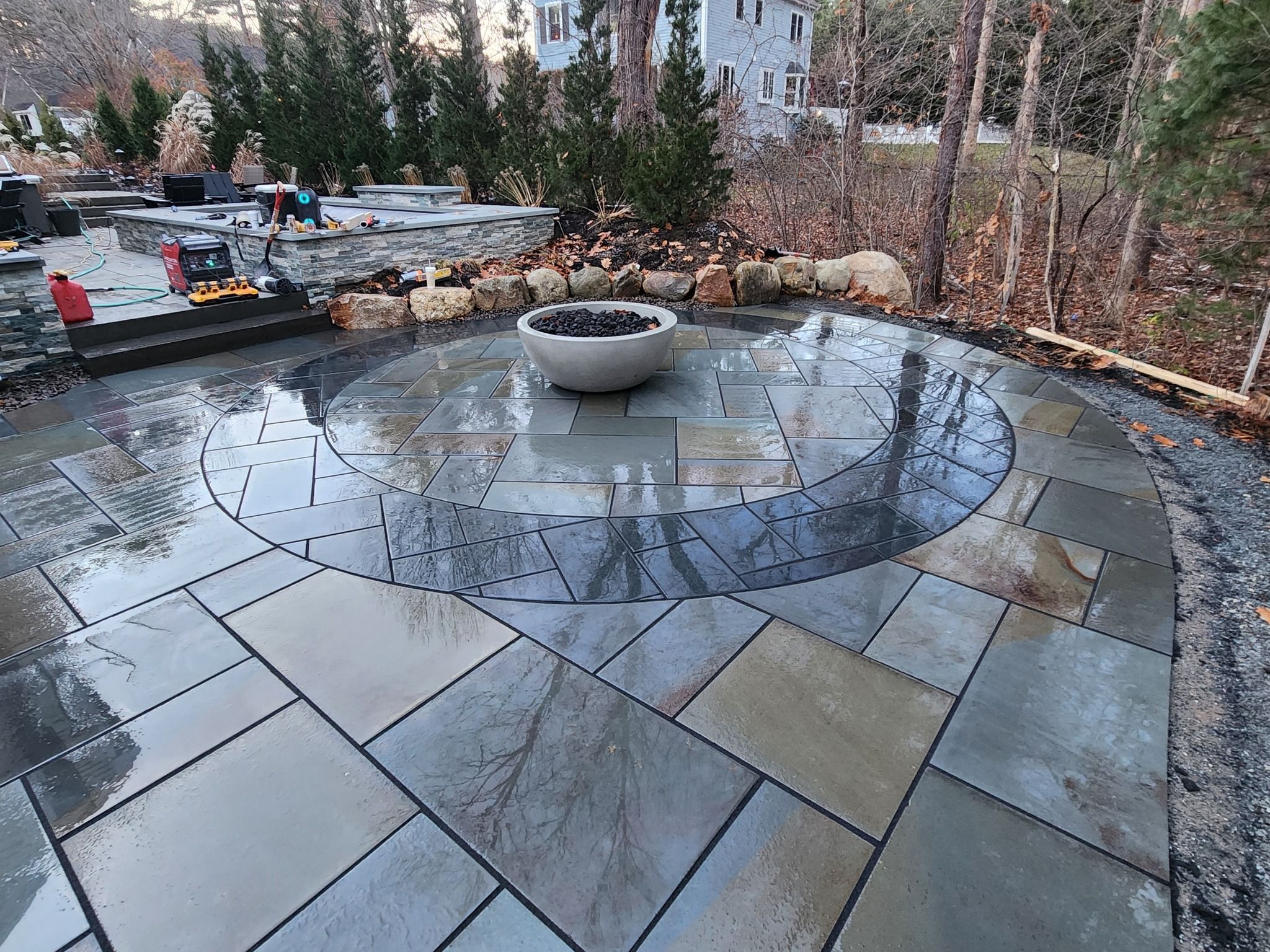 Hardscaping contractor for Set n Stone Hardscapes in Groveland, MA