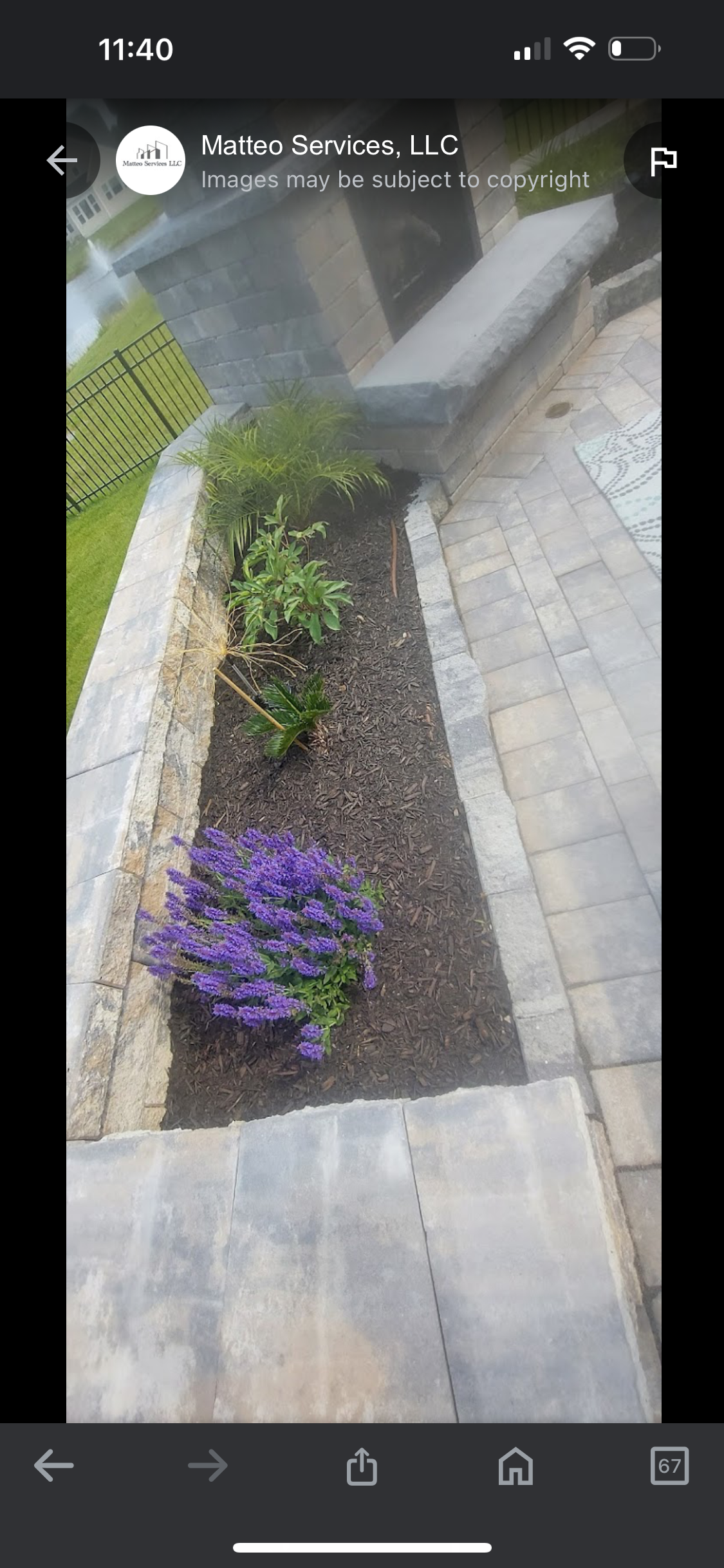  for Matteo Hardscapes in Towson,  MD