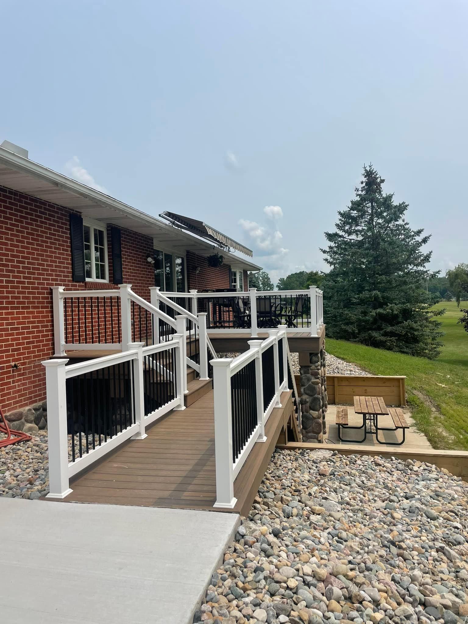 Deck & Patio Installation for BASE Contracting in Dundee,  MI