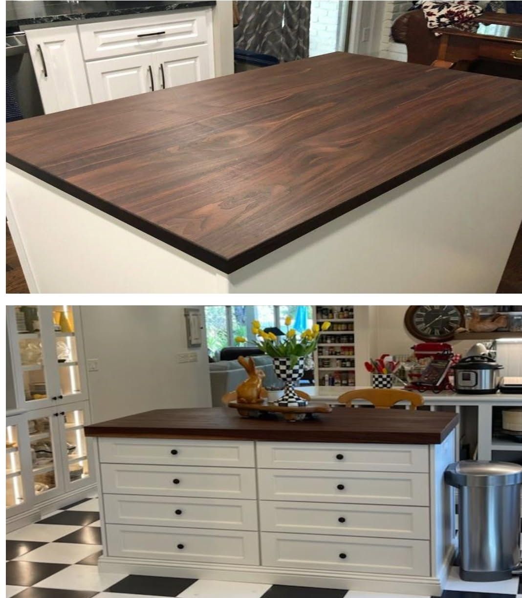 Butcher Block Countertops for Wester's Custom Built Furniture & Decor in Mooresville, NC