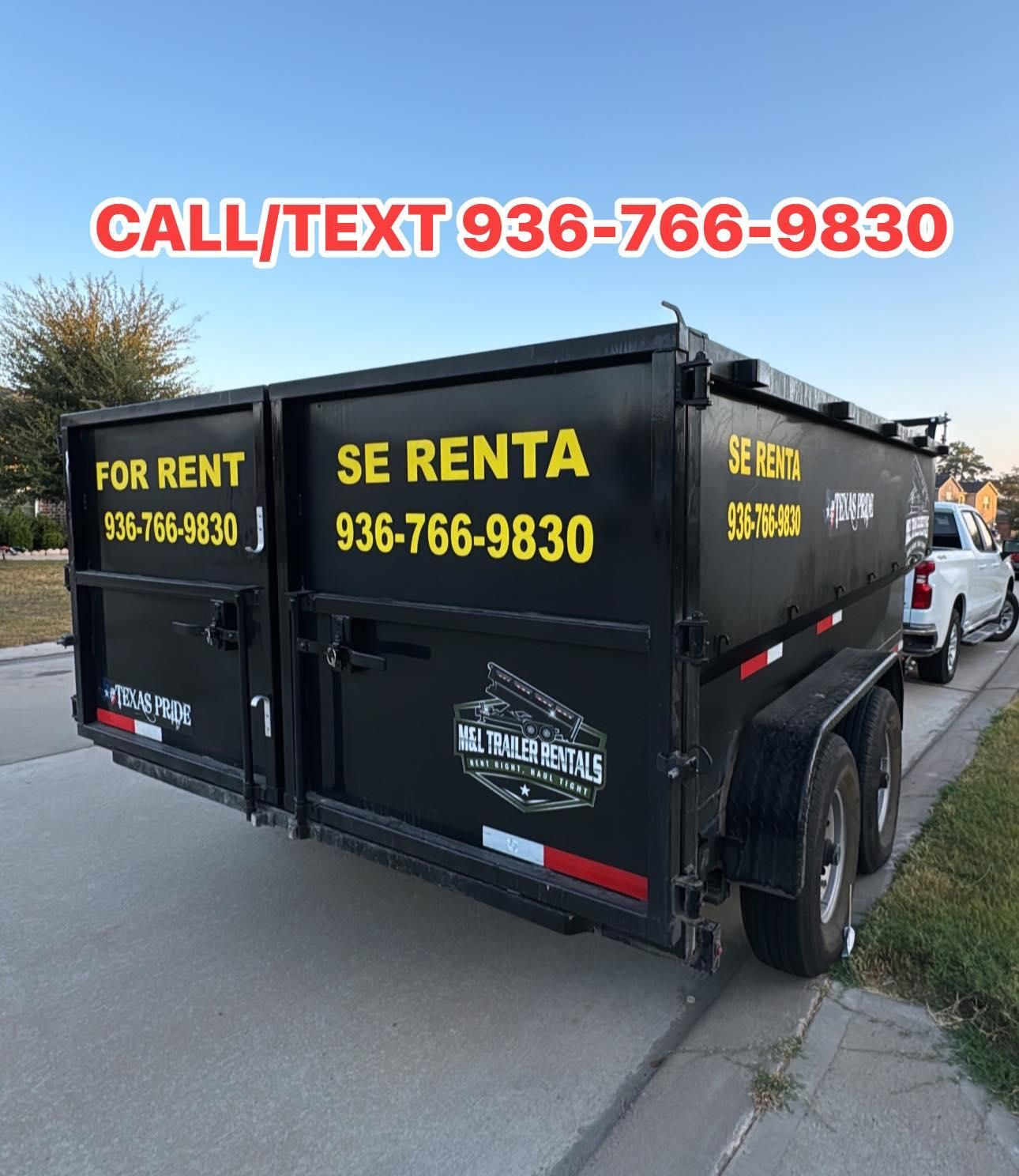  for M&L Trailer Rentals in Houston, TX