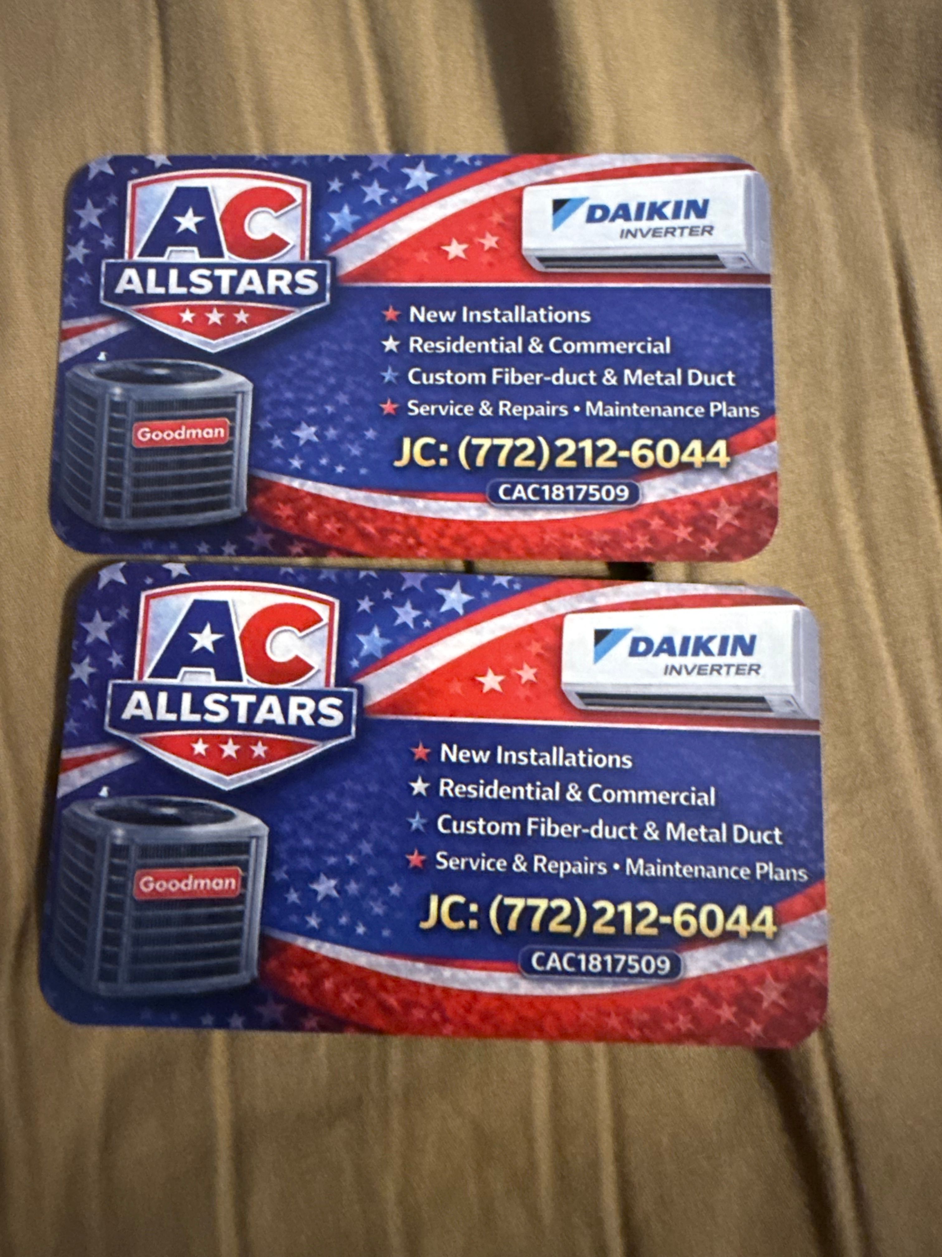  for AC All Stars AC Contractor in Port Saint Lucie, FL