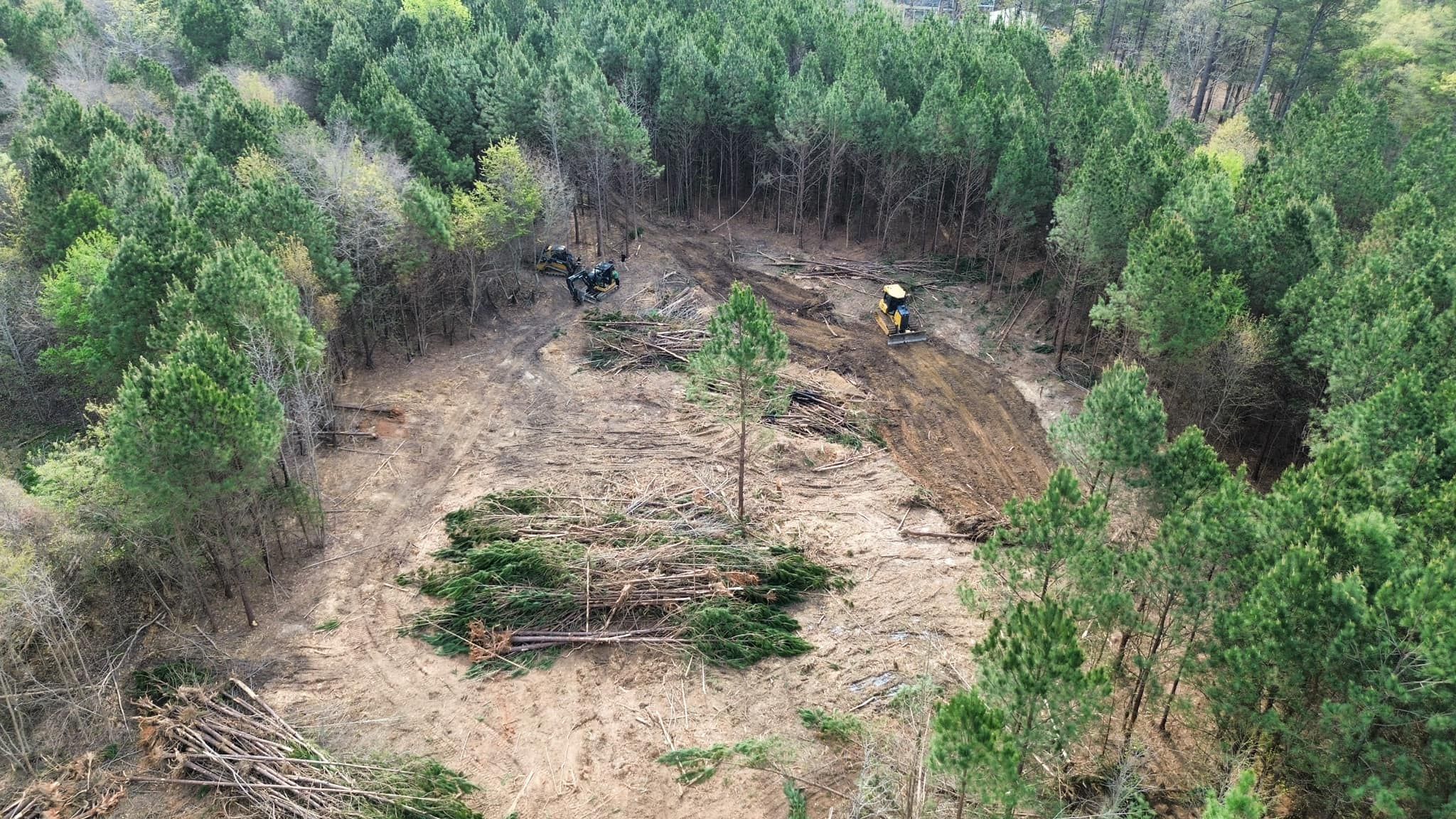 Land Clearing for Lake Murray Outdoor Solutions LLC in Leesville, SC