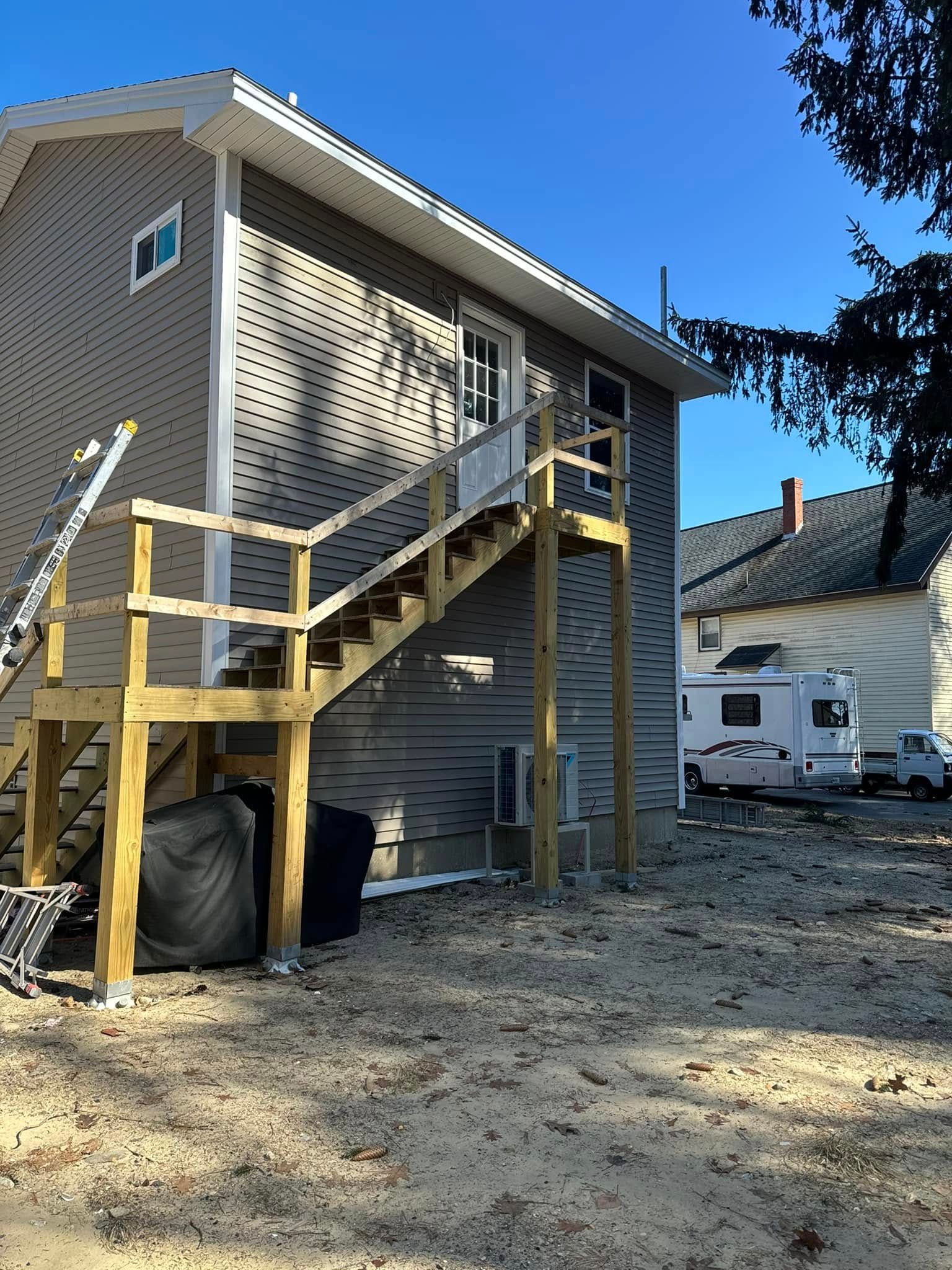 Exterior Renovations for Next Level Construction and Cleaning in Saco, ME