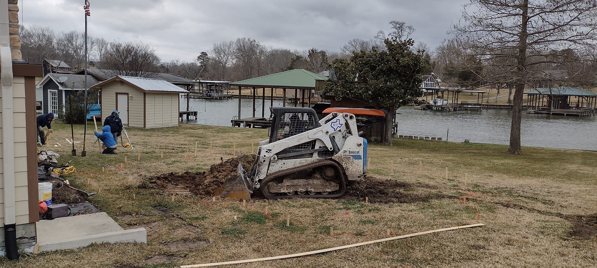 Custom Pool Construction for Out Back Pool and Spa Creations in The Woodlands, TX