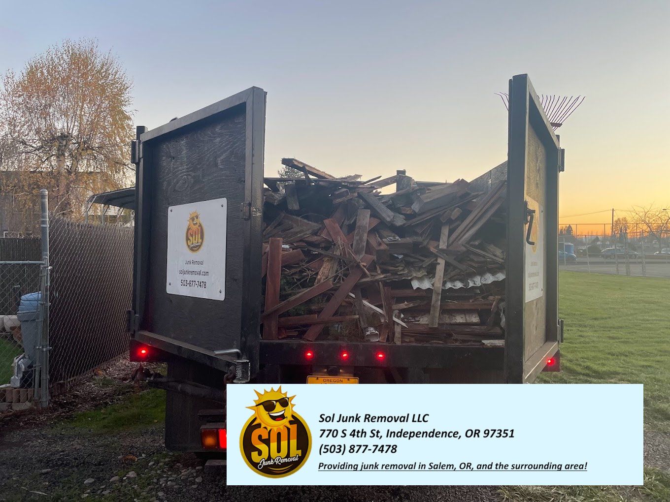  for Sol Junk Removal in Independence, OR