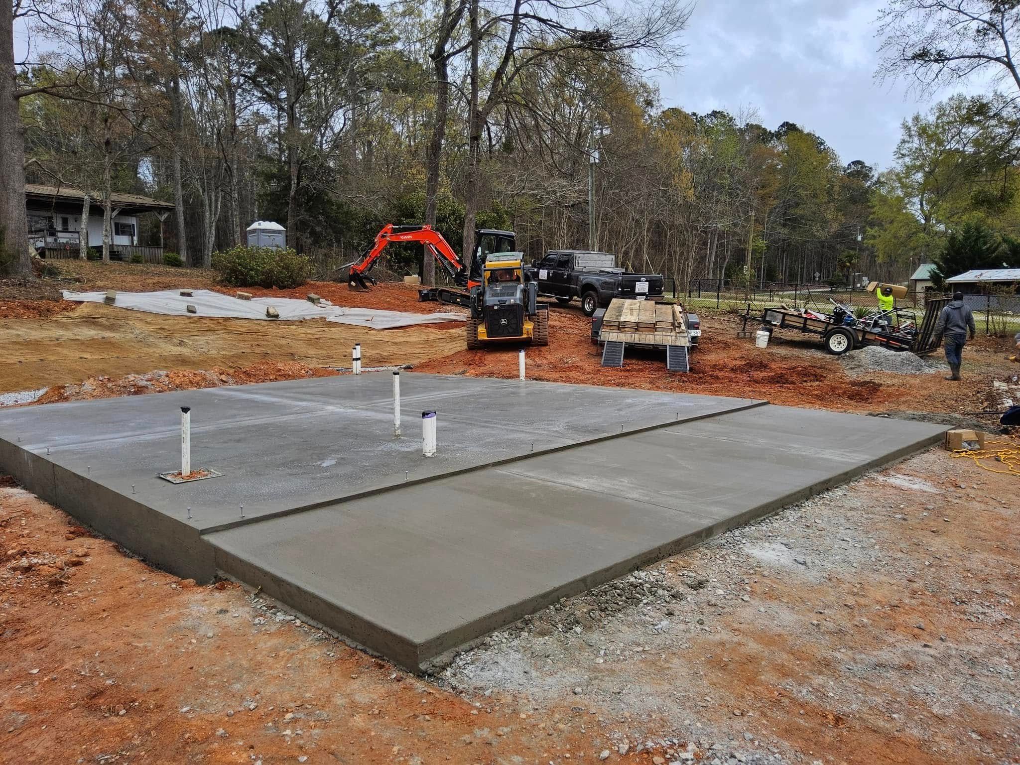  for T&J Concrete in Anderson, SC