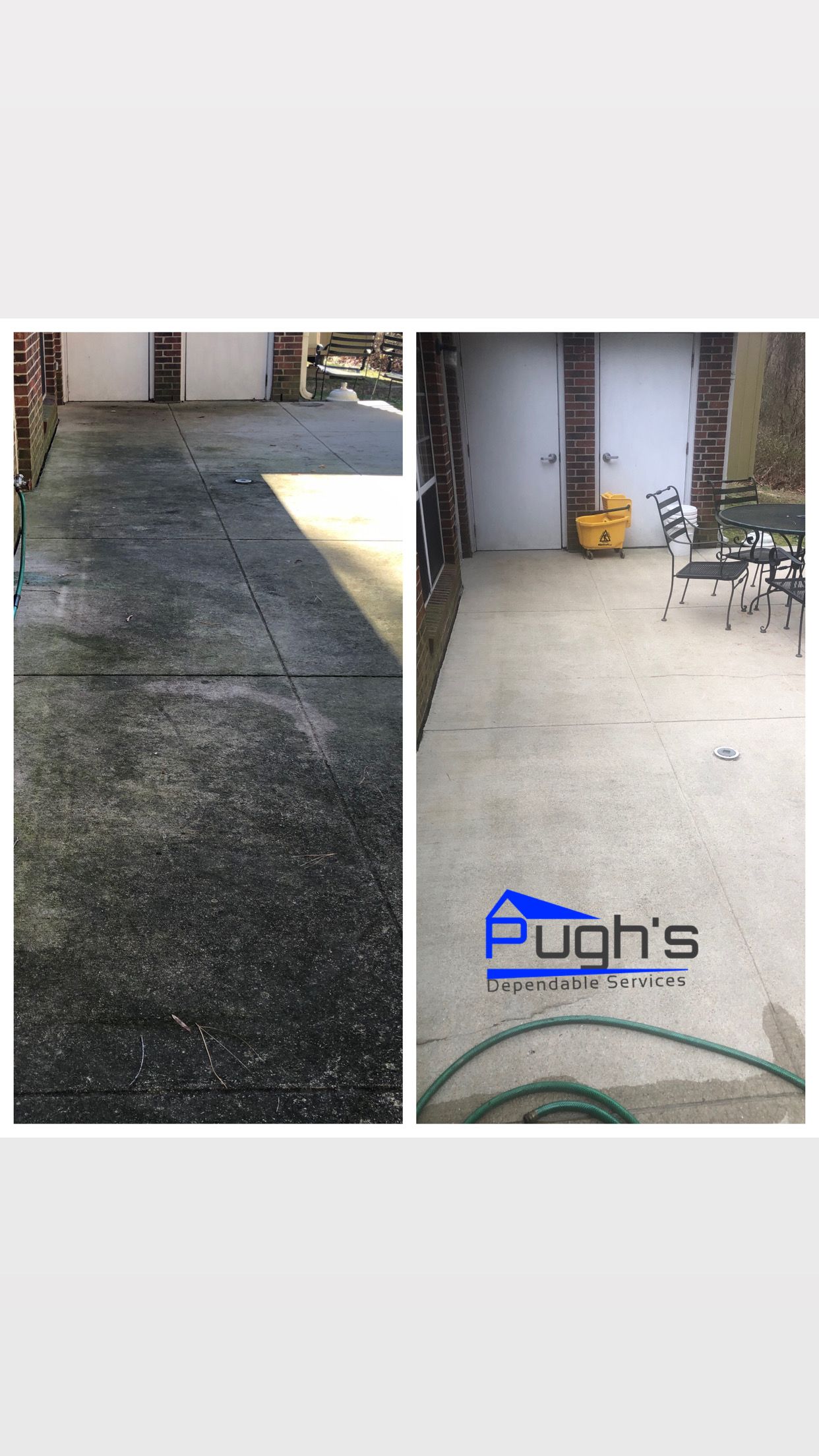 Concrete (Flatwork) Cleaning for Pugh's Dependable Services, L.L.C. in Raleigh, NC