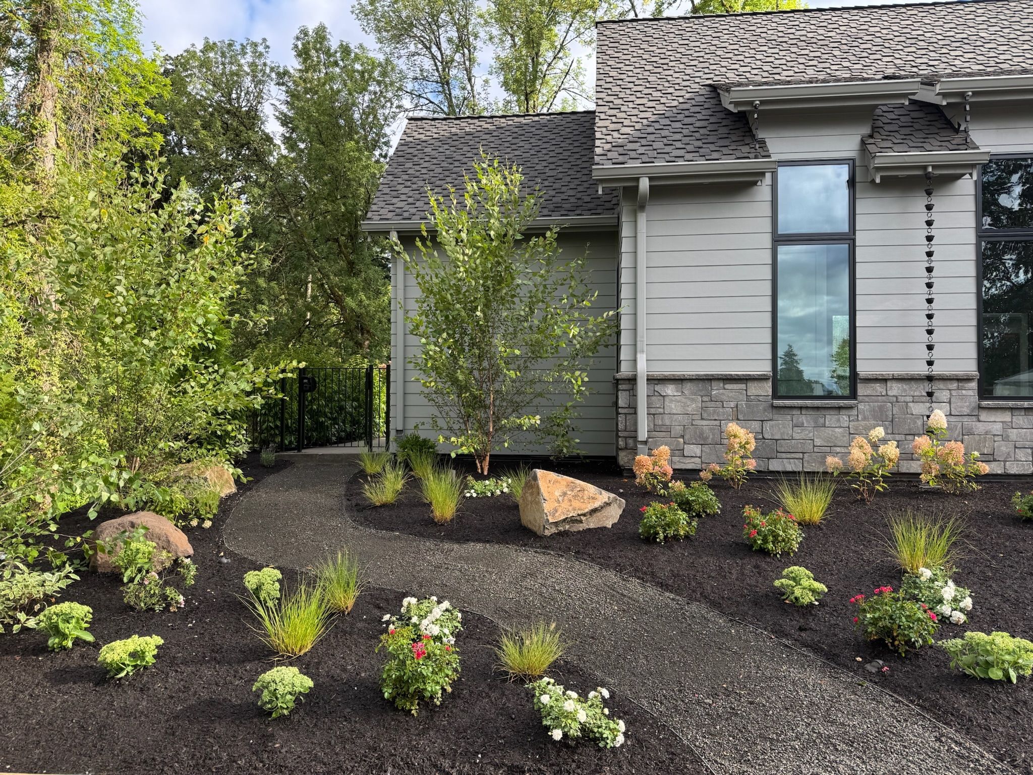  for Courtney Lewis Landscape Design in Portland, OR