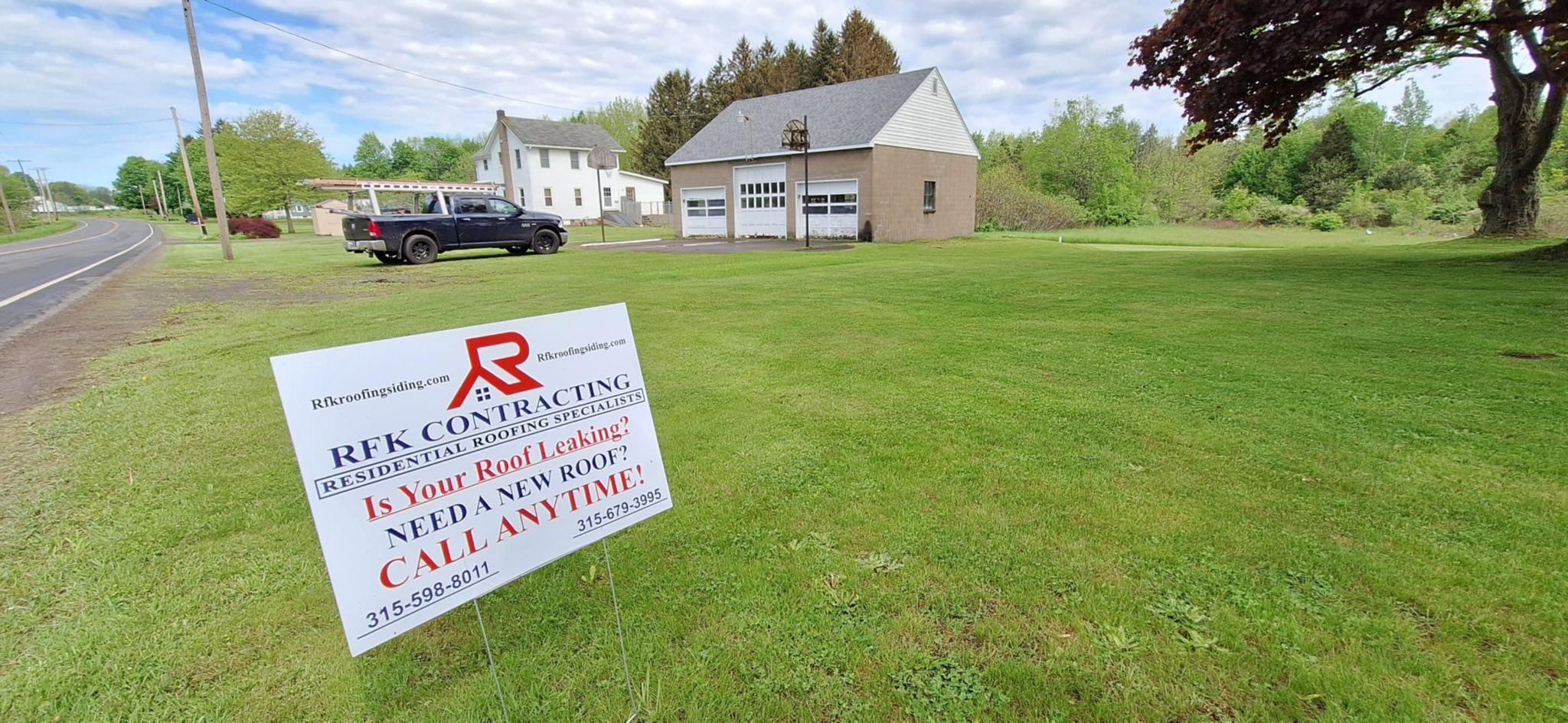 for RFK Contracting in Wolcott, NY