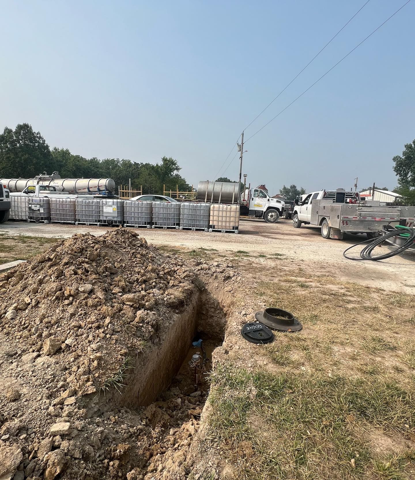 Excavating for PATCO Underground in Canton, MO