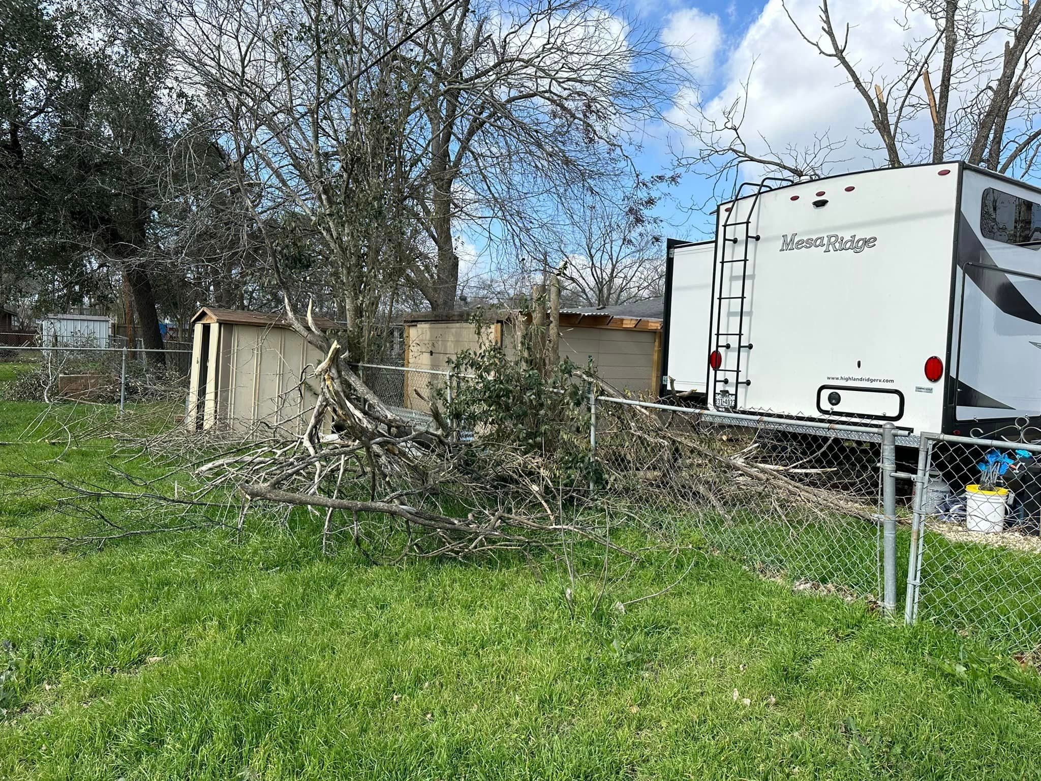 Mowing for Allen Lawn Care in Taylor, Texas