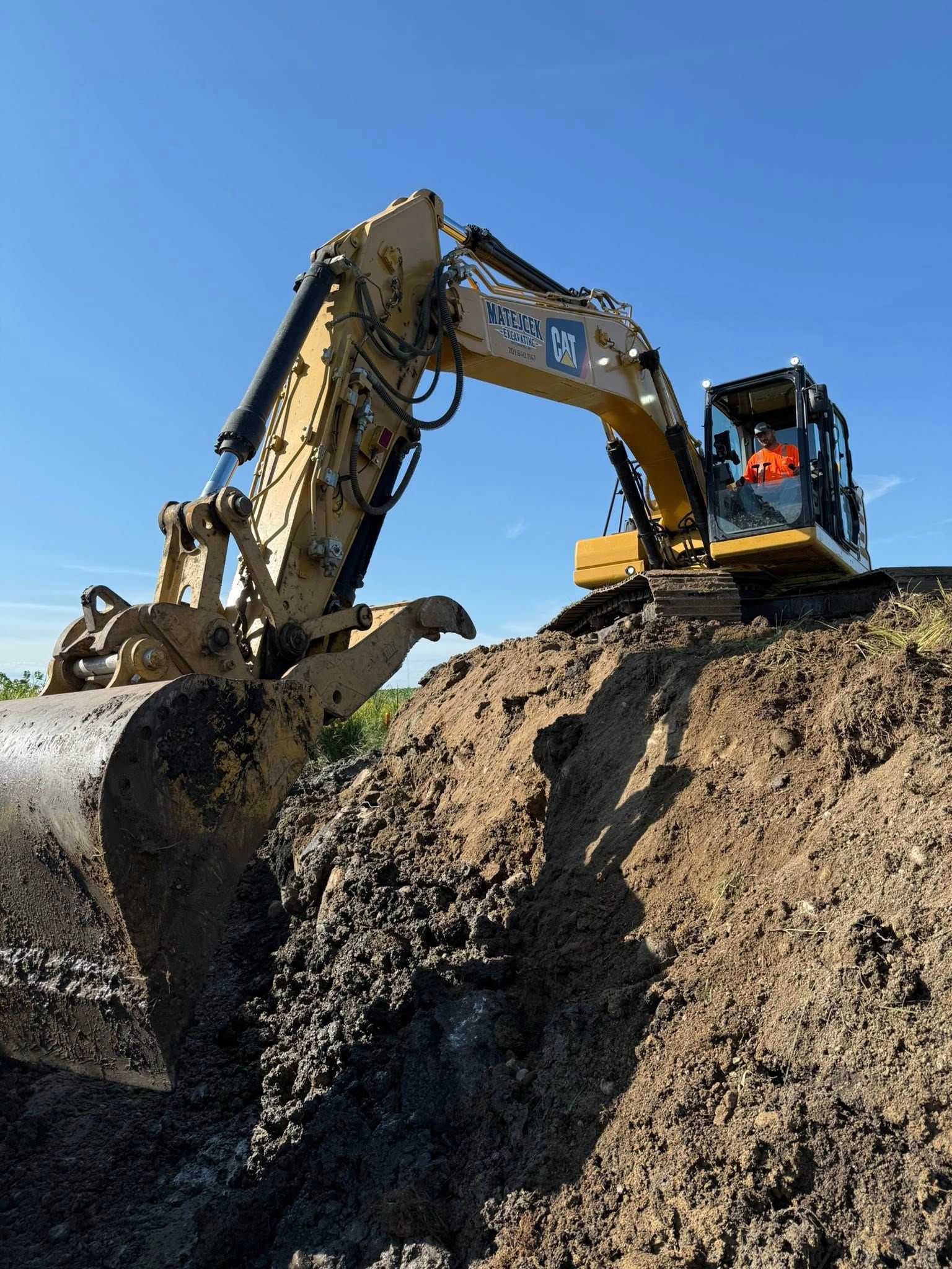  for Matejcek Excavating in Breckenridge, MN