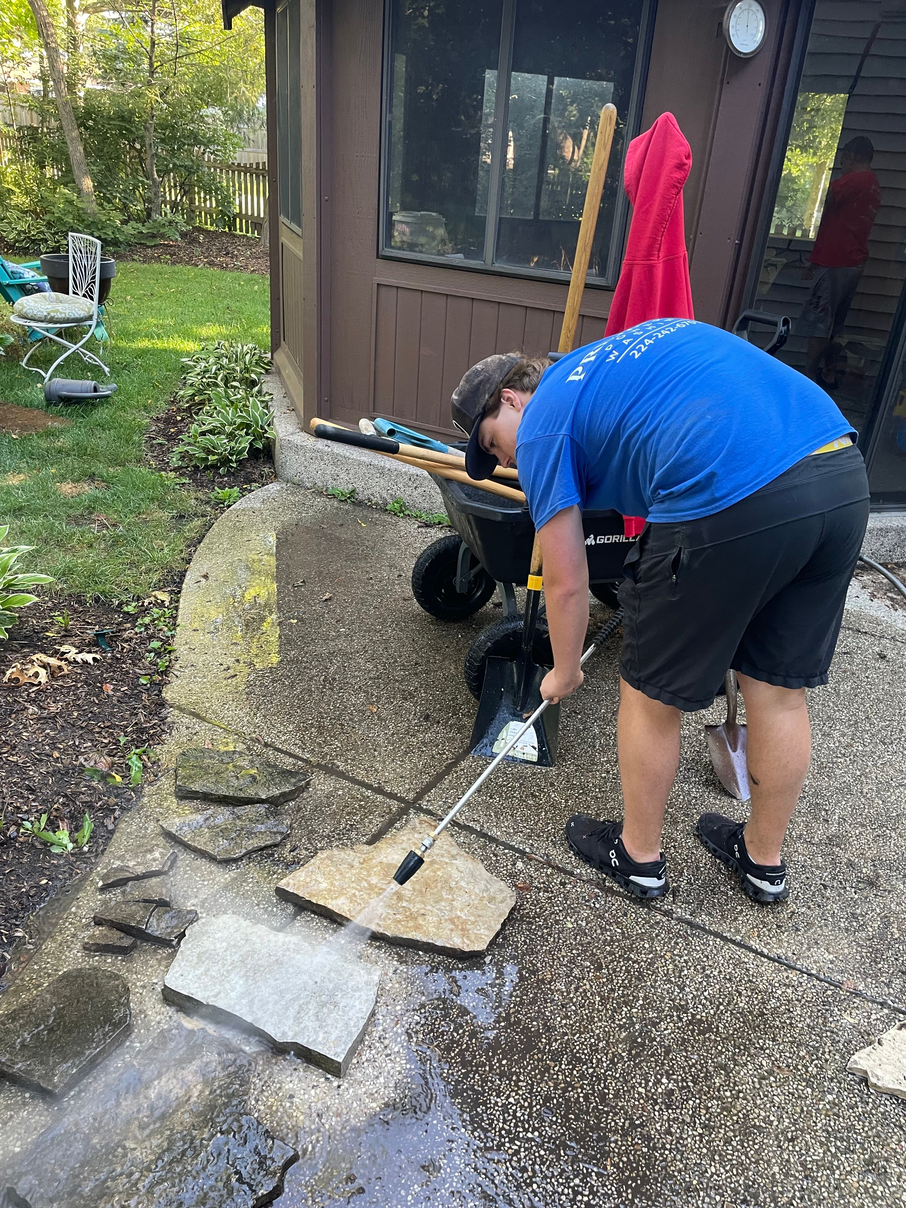 Pressure Washing for Premier Partners, LLC. in Volo, IL