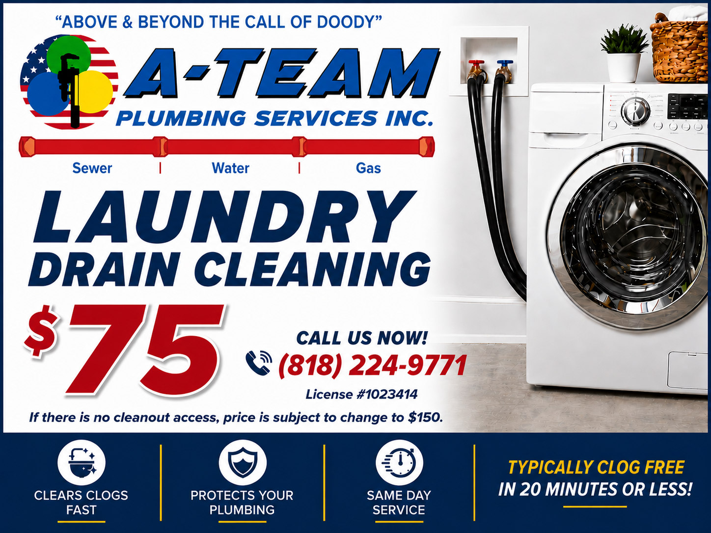  for A-Team Plumbing Services, Inc. in Los Angeles, CA