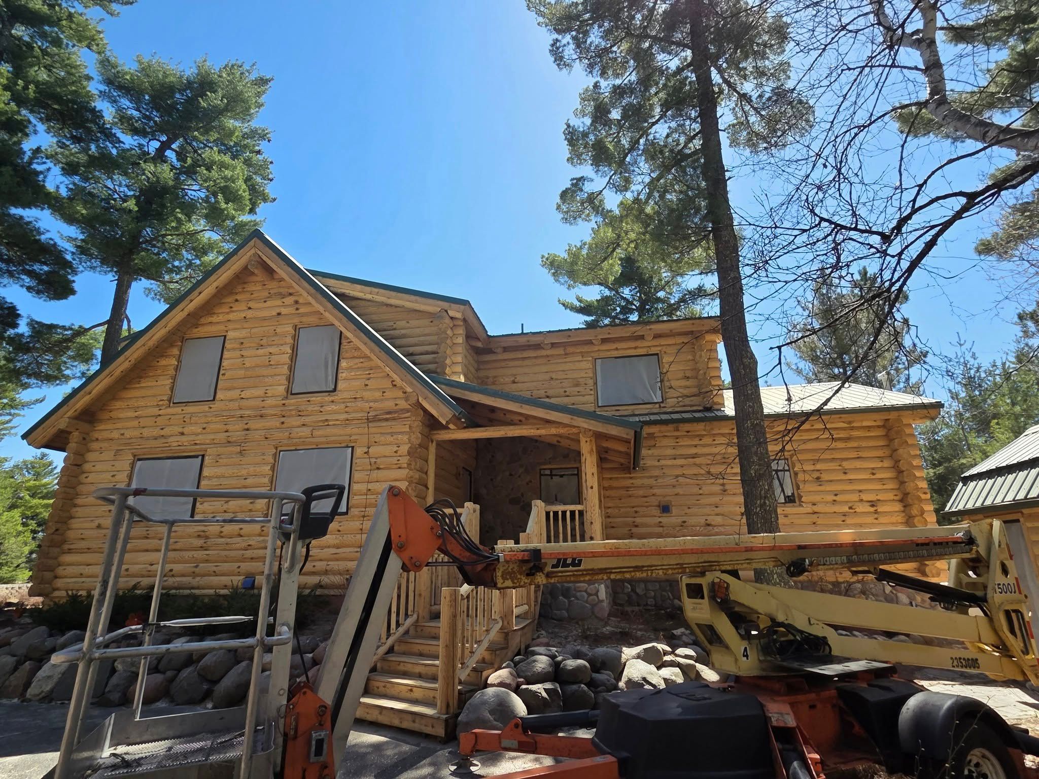 All Photos for 218 Painting & Log Restoration LLC in Britt, MN