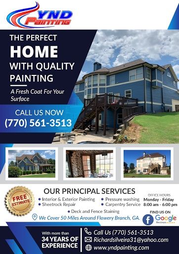 for Y N D Painting in Flowery Branch, GA