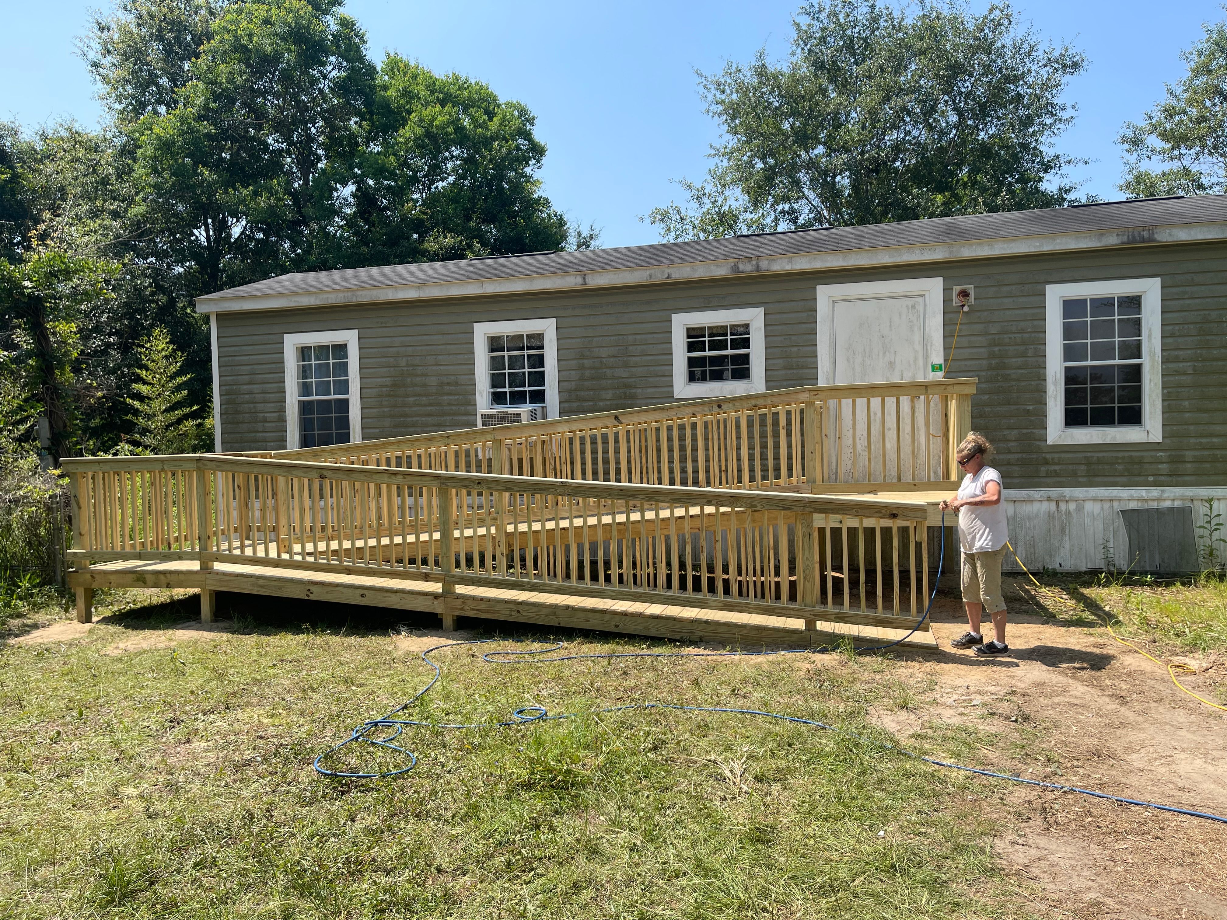Deck & Patio Construction for JPH Builders Inc. in Milton, FL