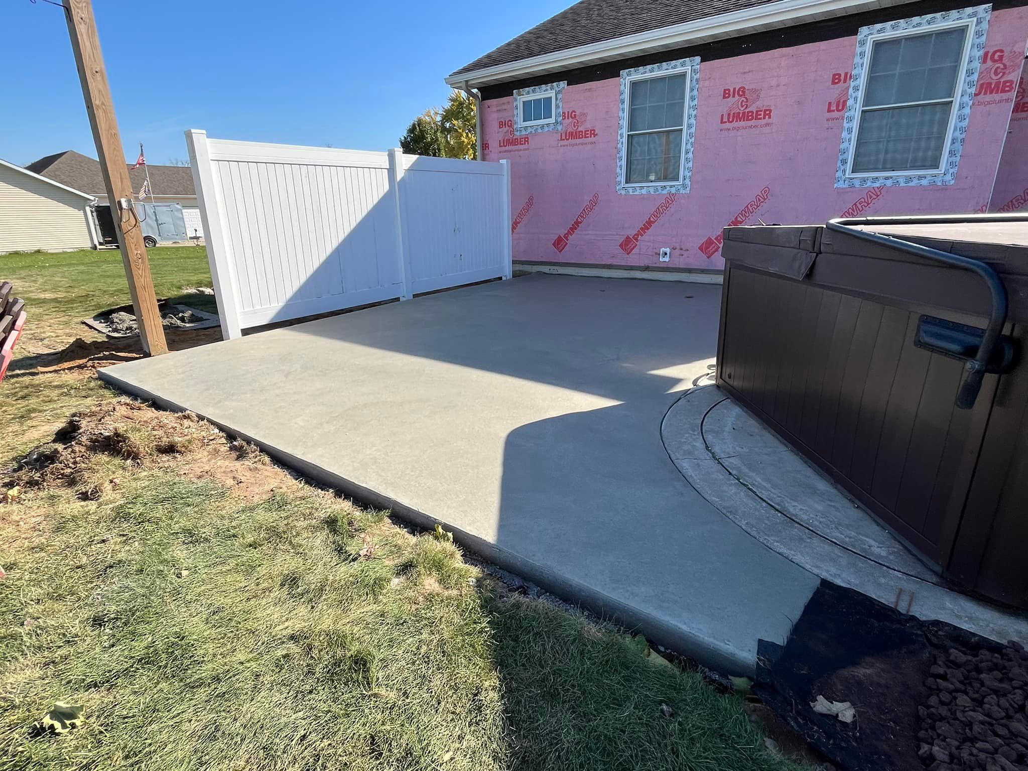 Concrete for Curb Concepts Plus in Mishawaka, IN