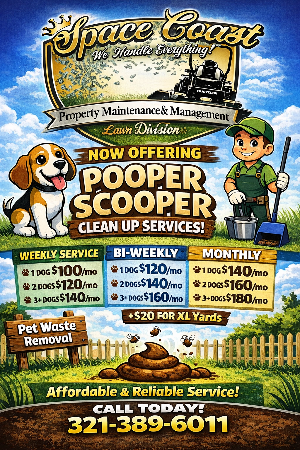  for Space Coast Property Maintenance and Management LLC in Melbourne, FL