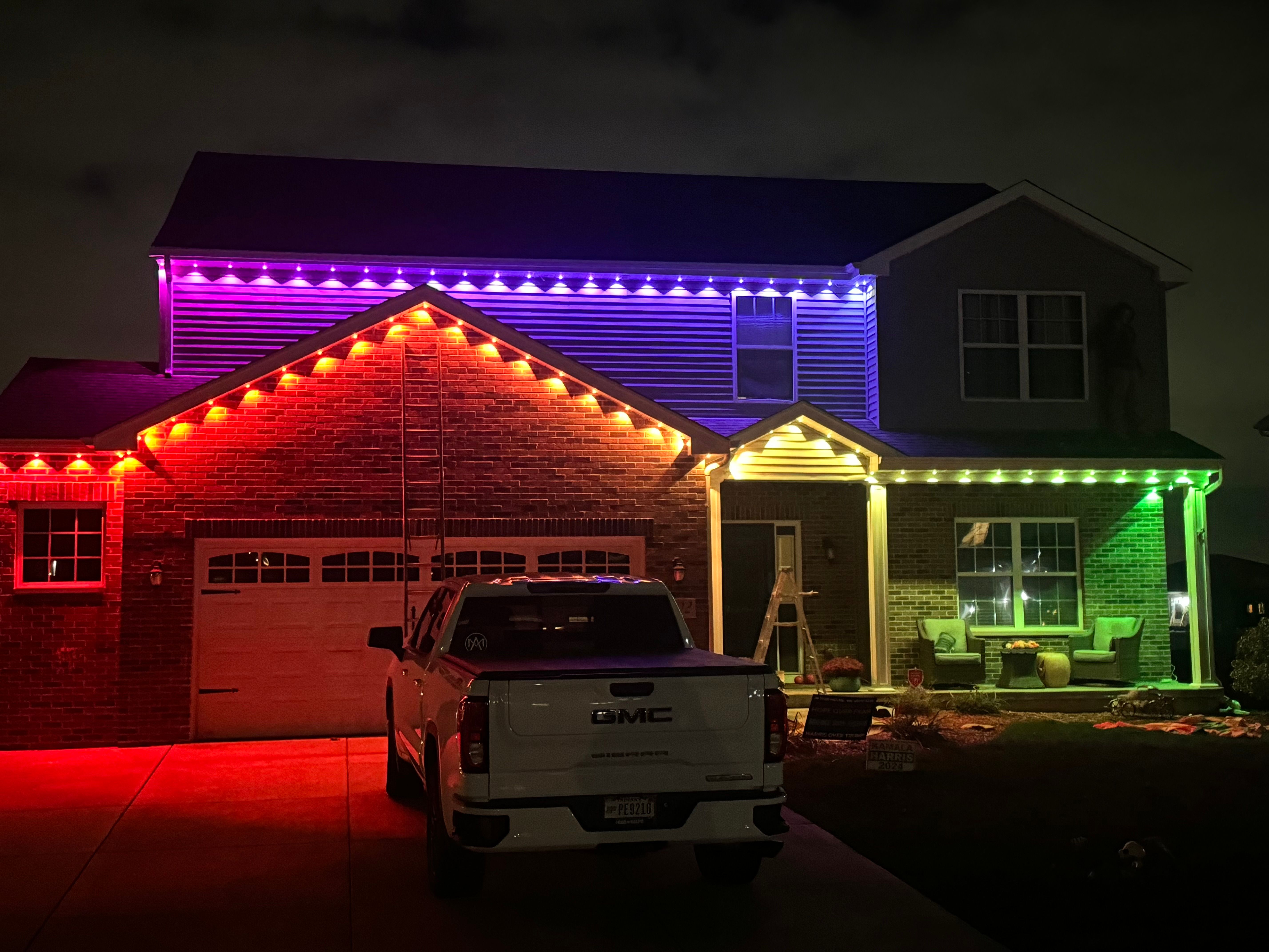 Outdoor Lighting for Risner Construction in De Motte, IN