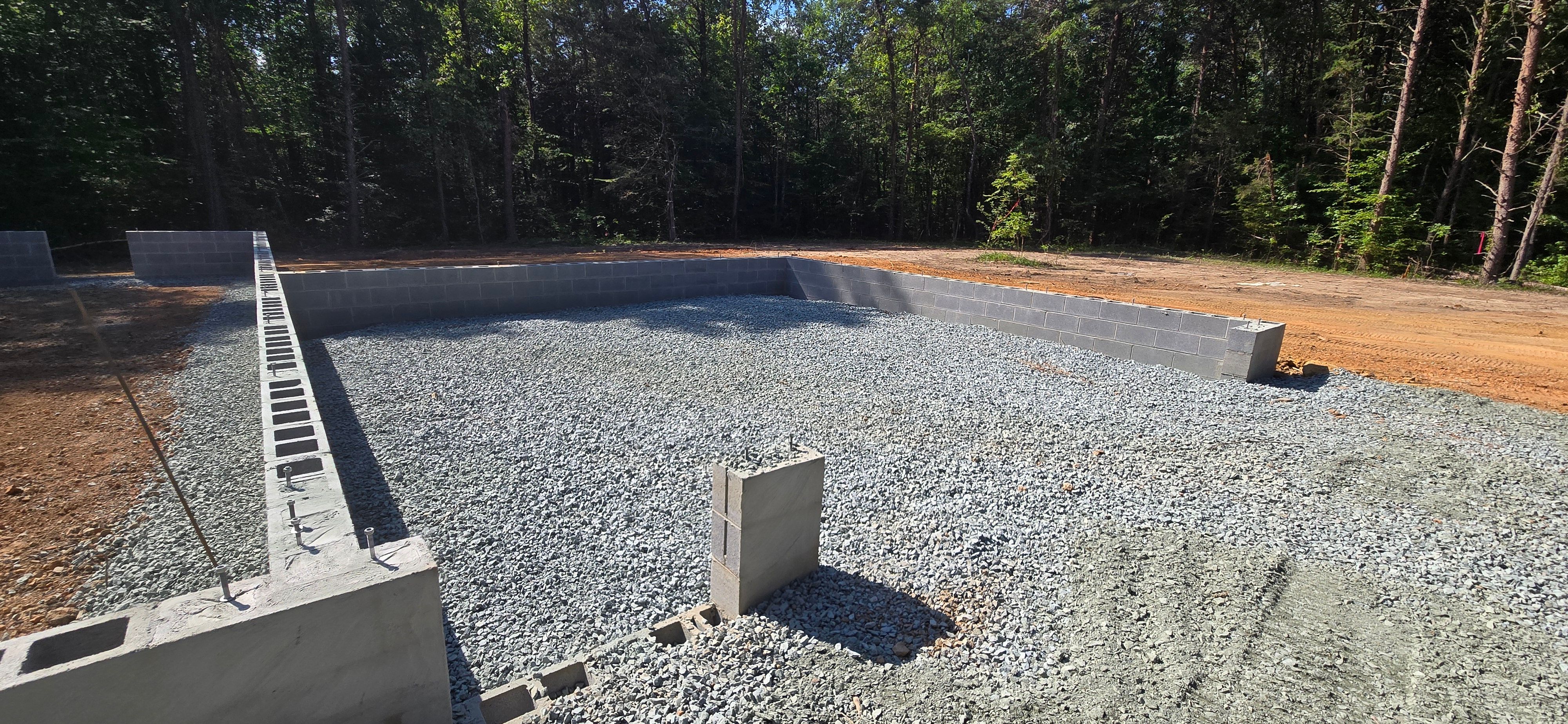 Site Preparation for C.A. Sherry Land Improvement, LLC. in Louisa, VA