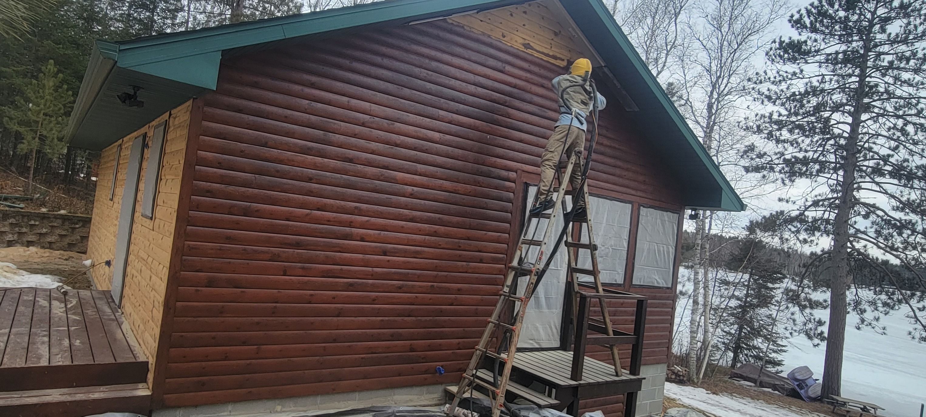 All Photos for 218 Painting & Log Restoration LLC in Britt, MN