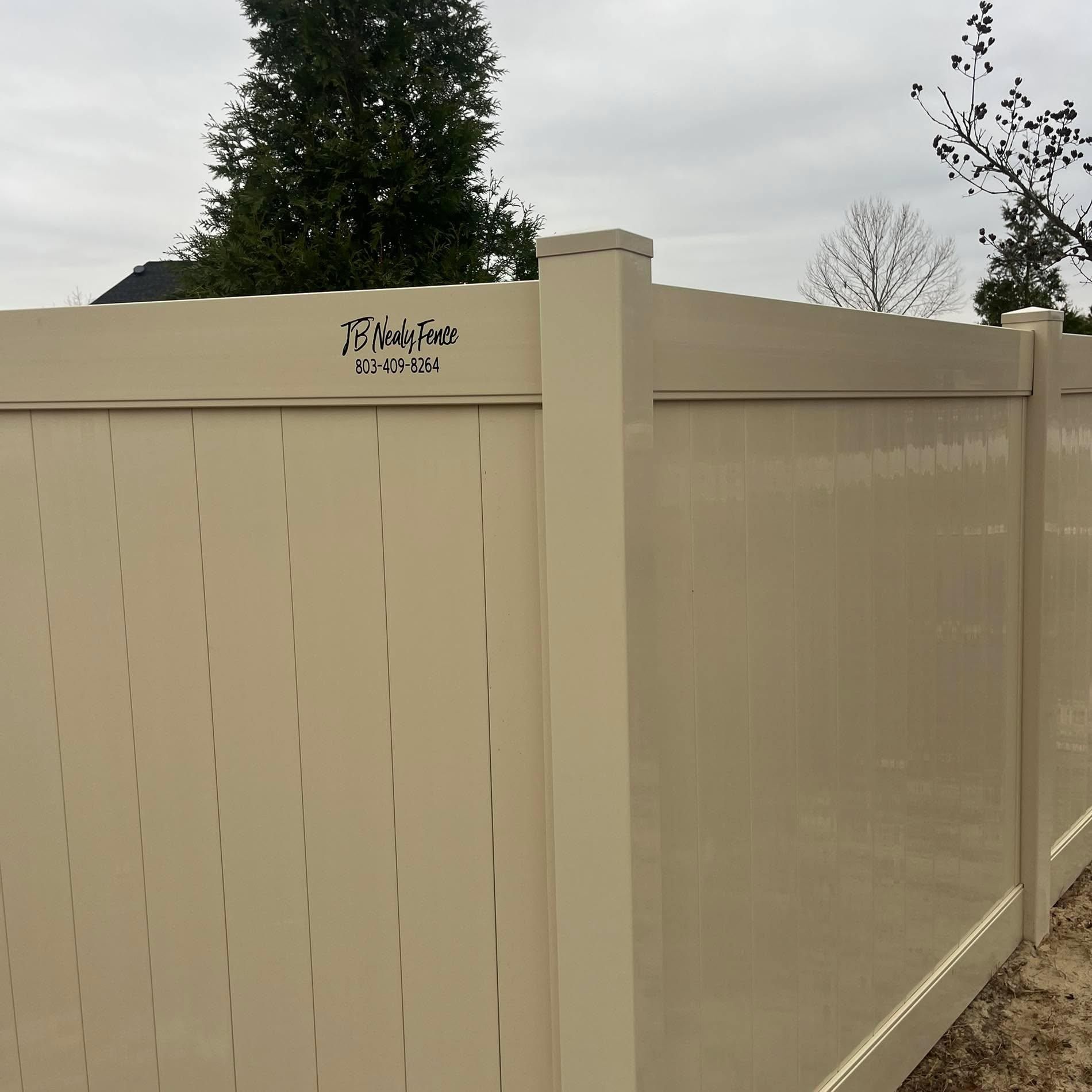  for JB Nealy Fence in Elgin, SC
