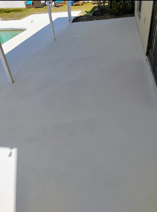 Patio Resurfacing for American Acrylic Concrete Coatings in Longwood, FL