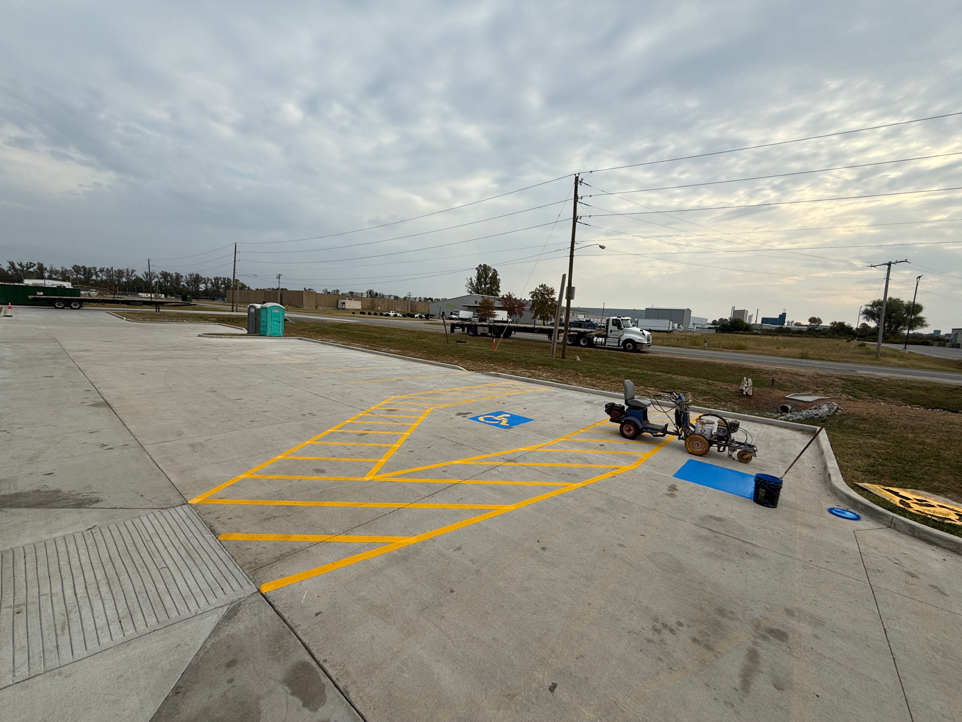 All Photos for Straight Line Striping in Little Rock, AR