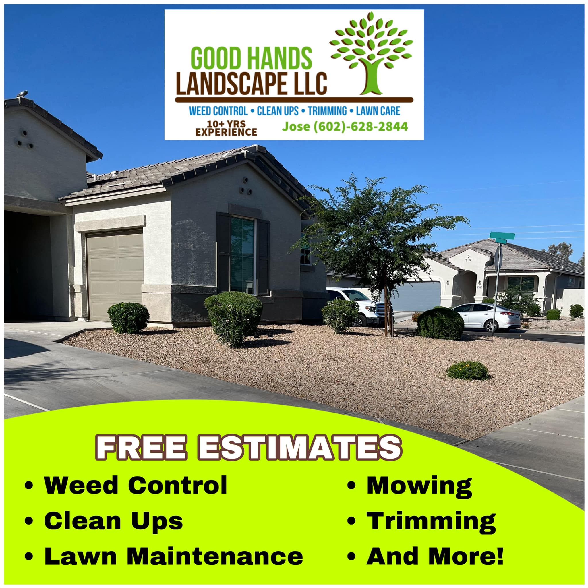 Lawn Care for Good Hands Landscape in Maricopa, AZ