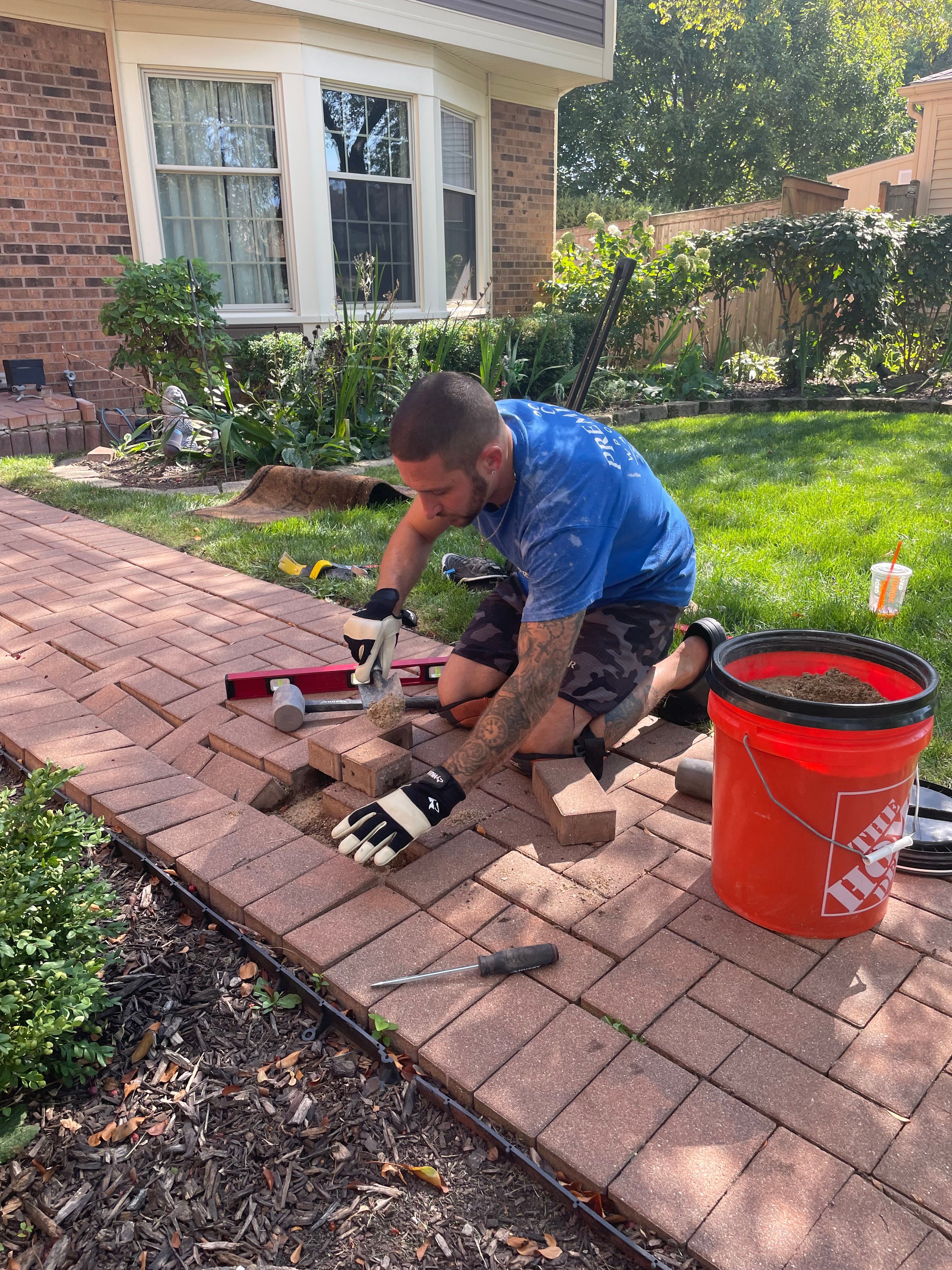 Brick Pavers for Premier Partners, LLC. in Volo, IL