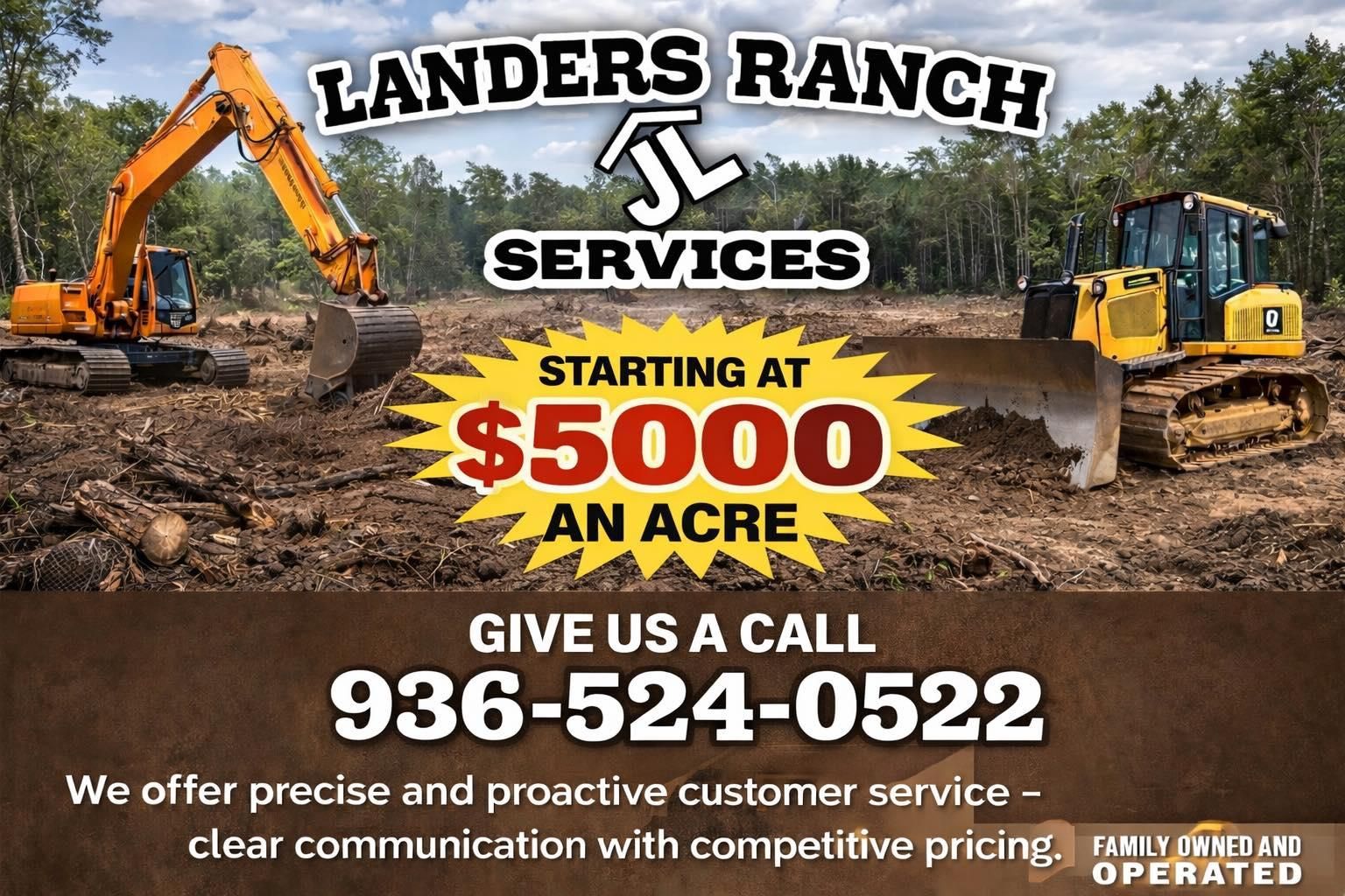  for Landers Ranch Services in Grimes County, TX