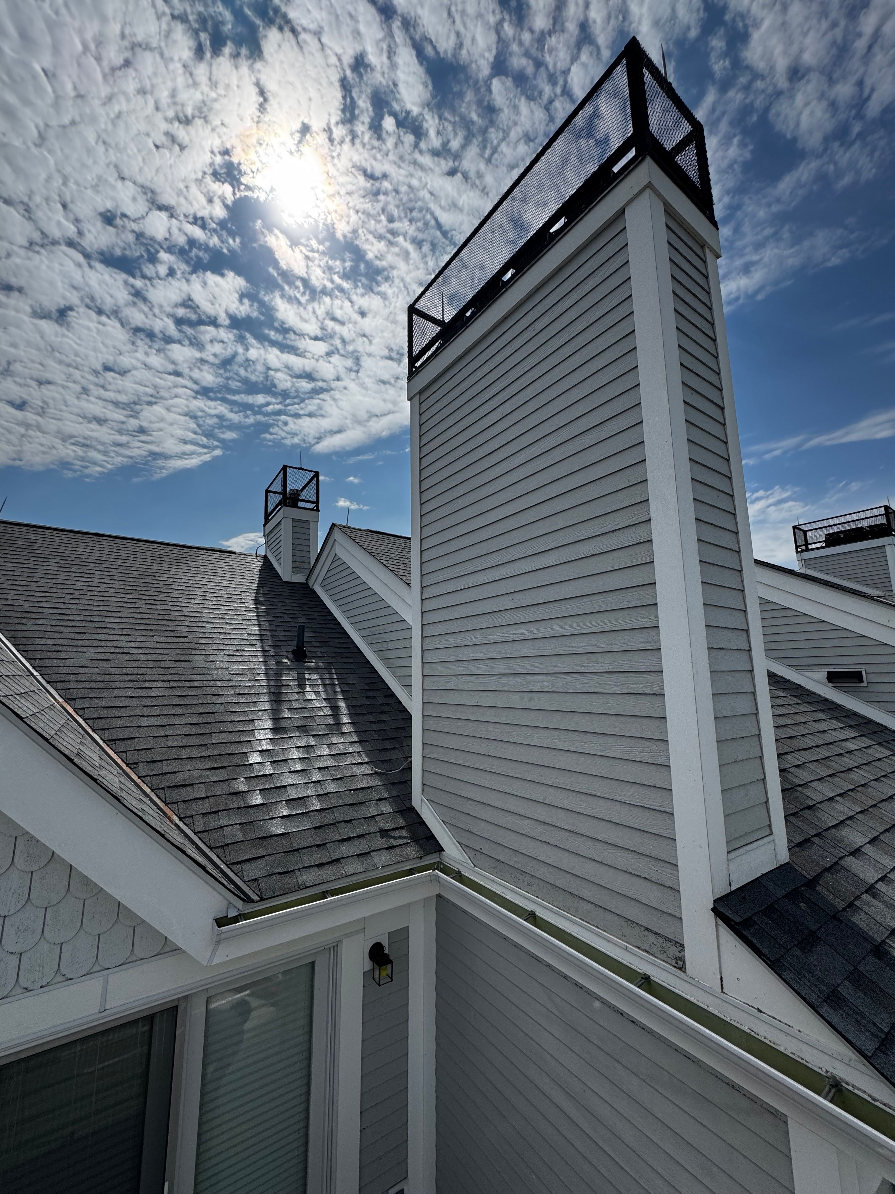 Exterior painting for Erie Builders & Construction in Sandusky, OH