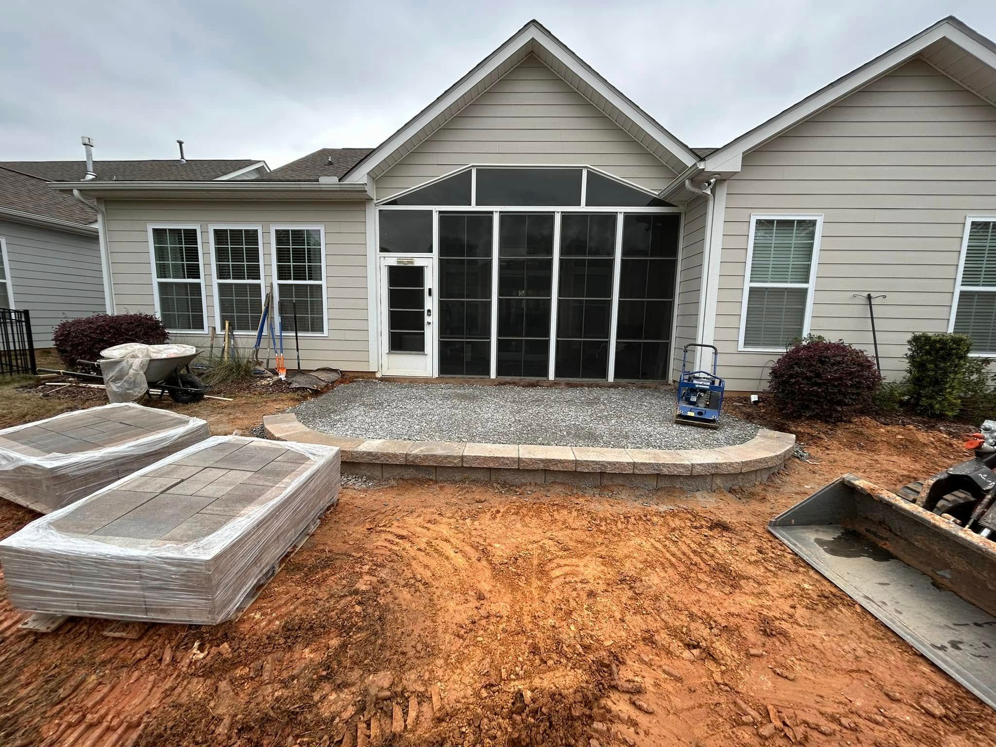 Hardscaping for Trophy Outdoor Solutions in Lexington, SC