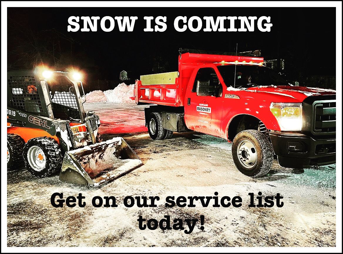 Snow Removal for Garciano Masonry in Springfield Township, NJ