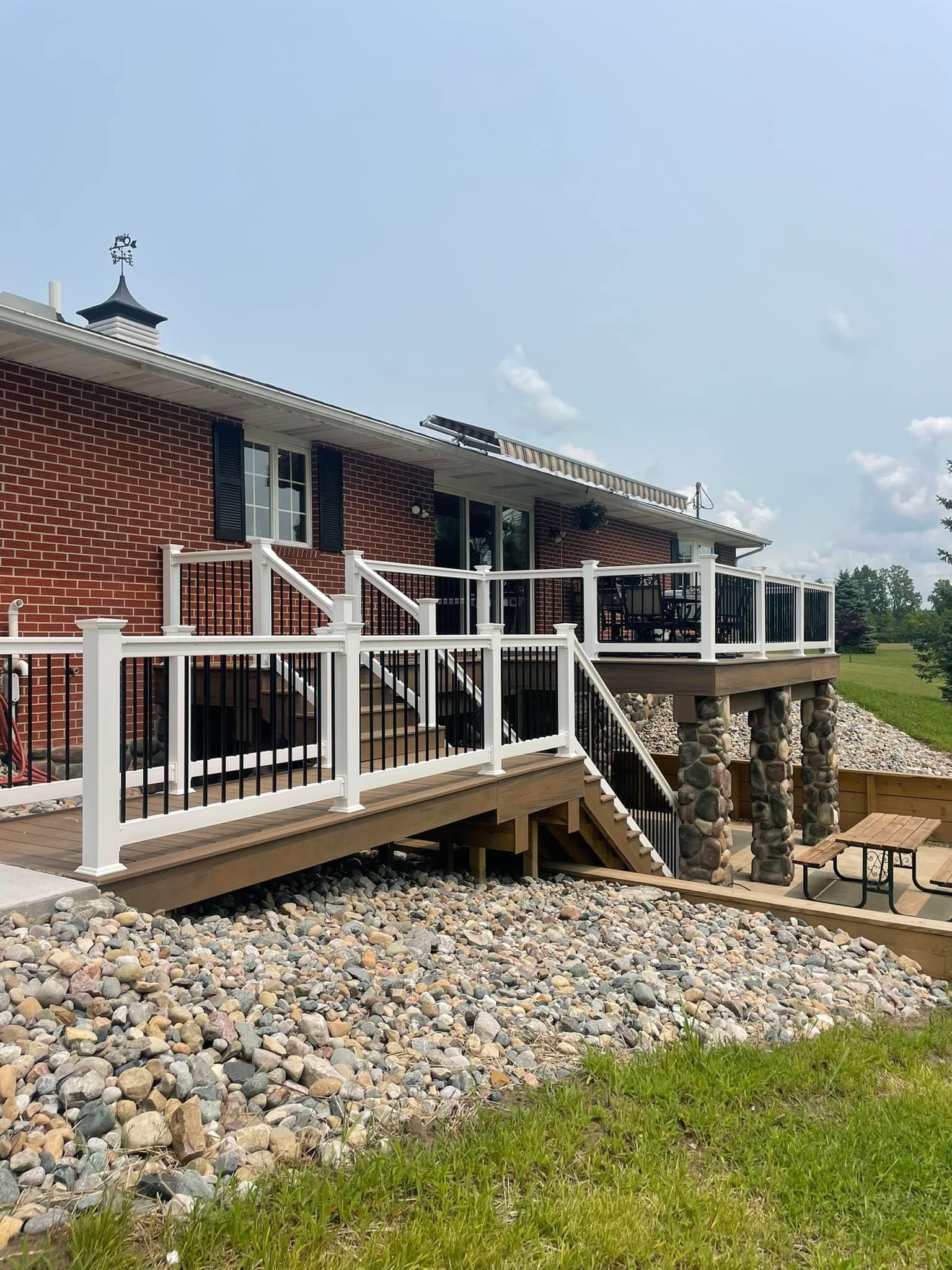 Deck & Patio Installation for BASE Contracting in Dundee,  MI