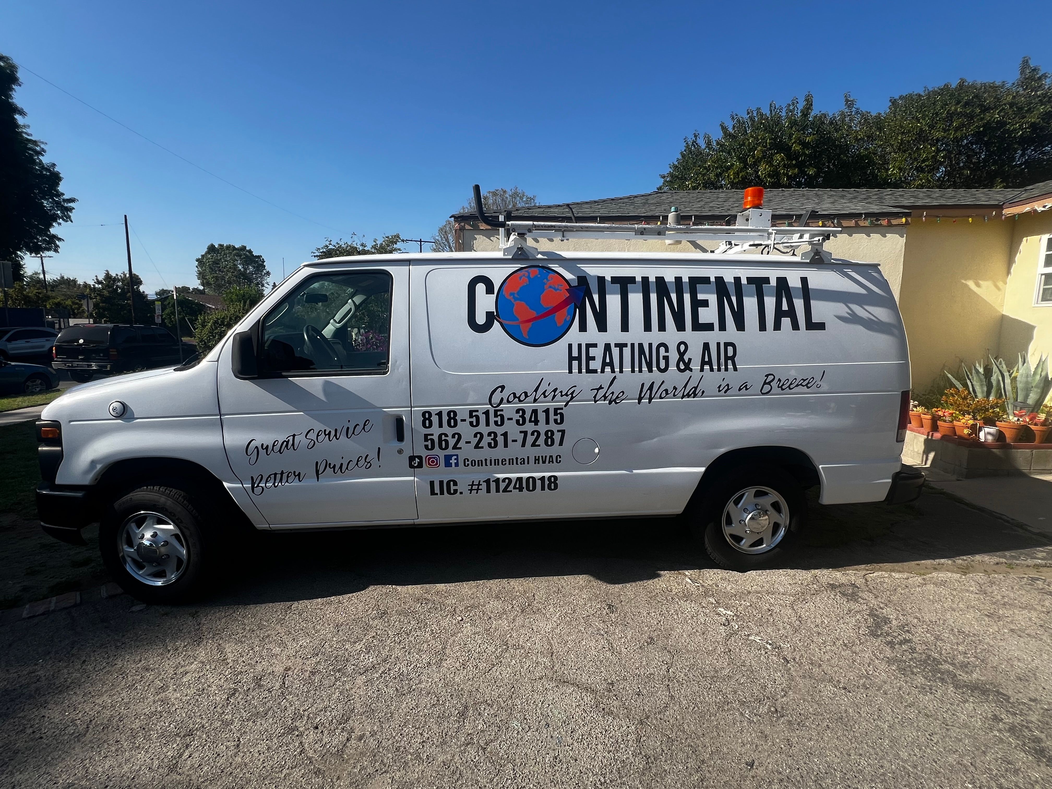  for Continental HVAC in Los Angeles, CA