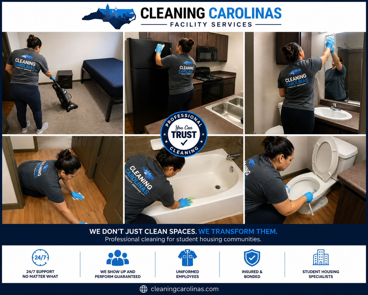  for Cleaning Carolina’s LLC in Greensboro, NC