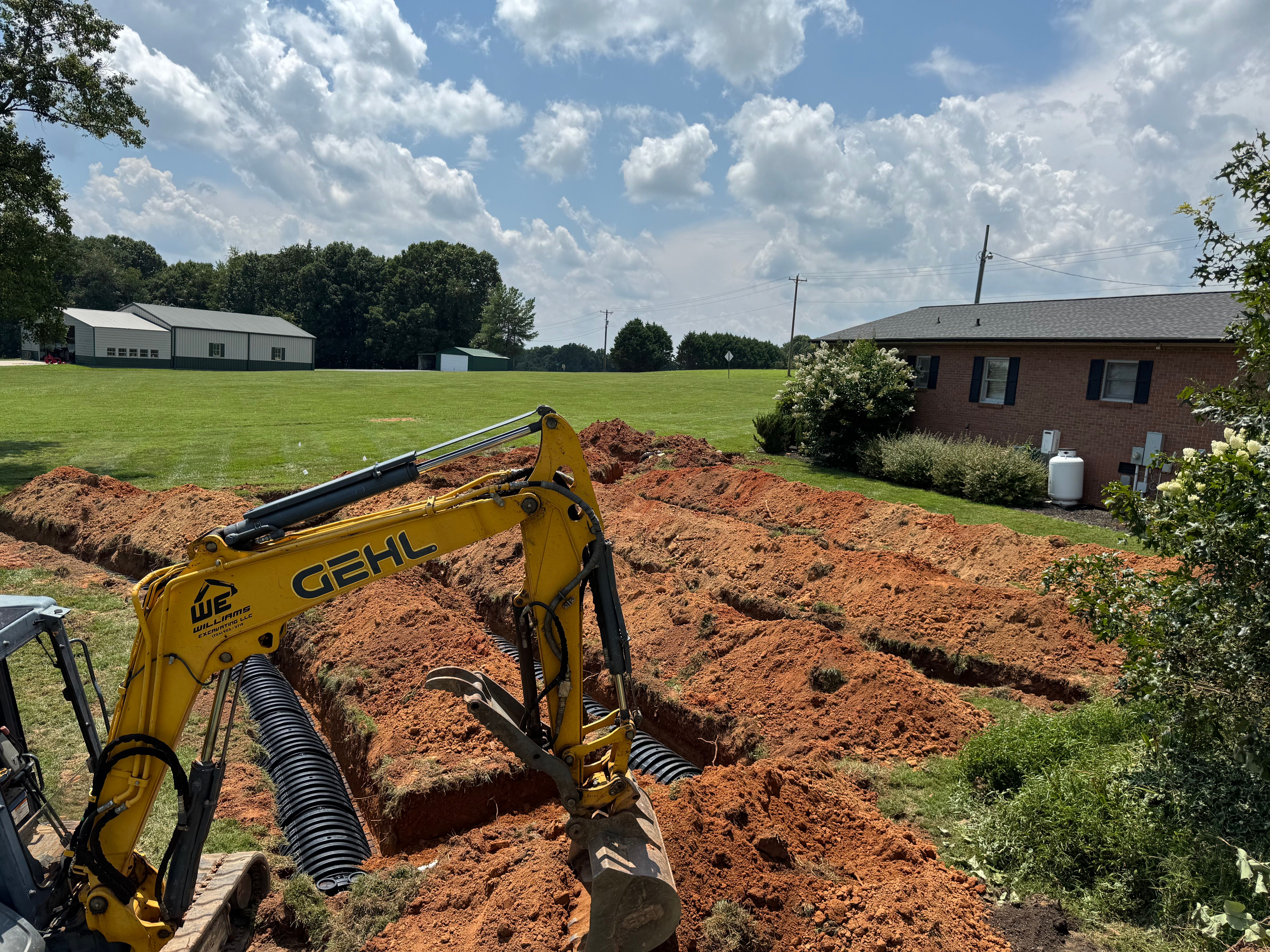 for Williams Excavating in Statesville, NC