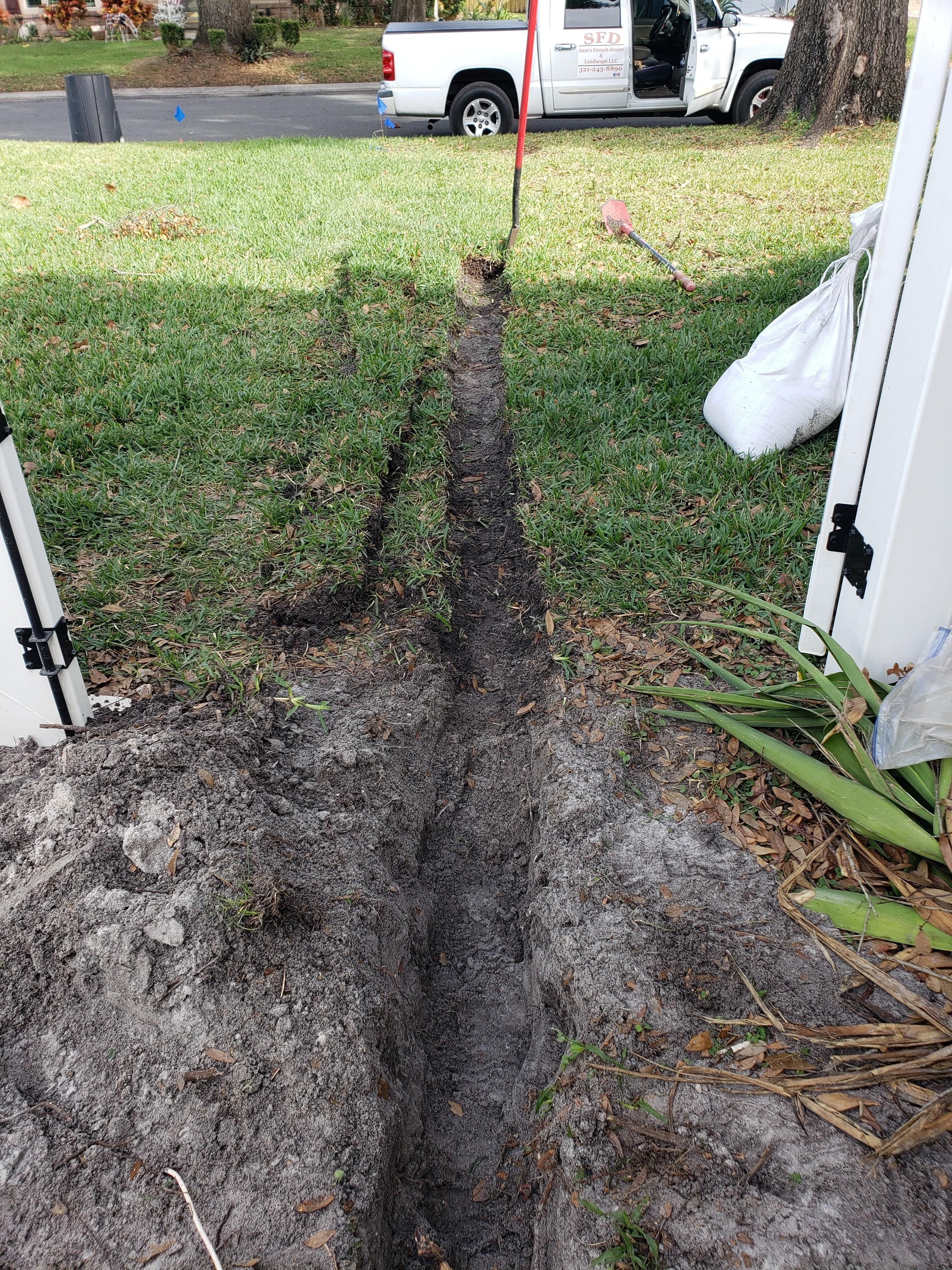  for Sam's French Drains and Landscape in Orlando, Florida