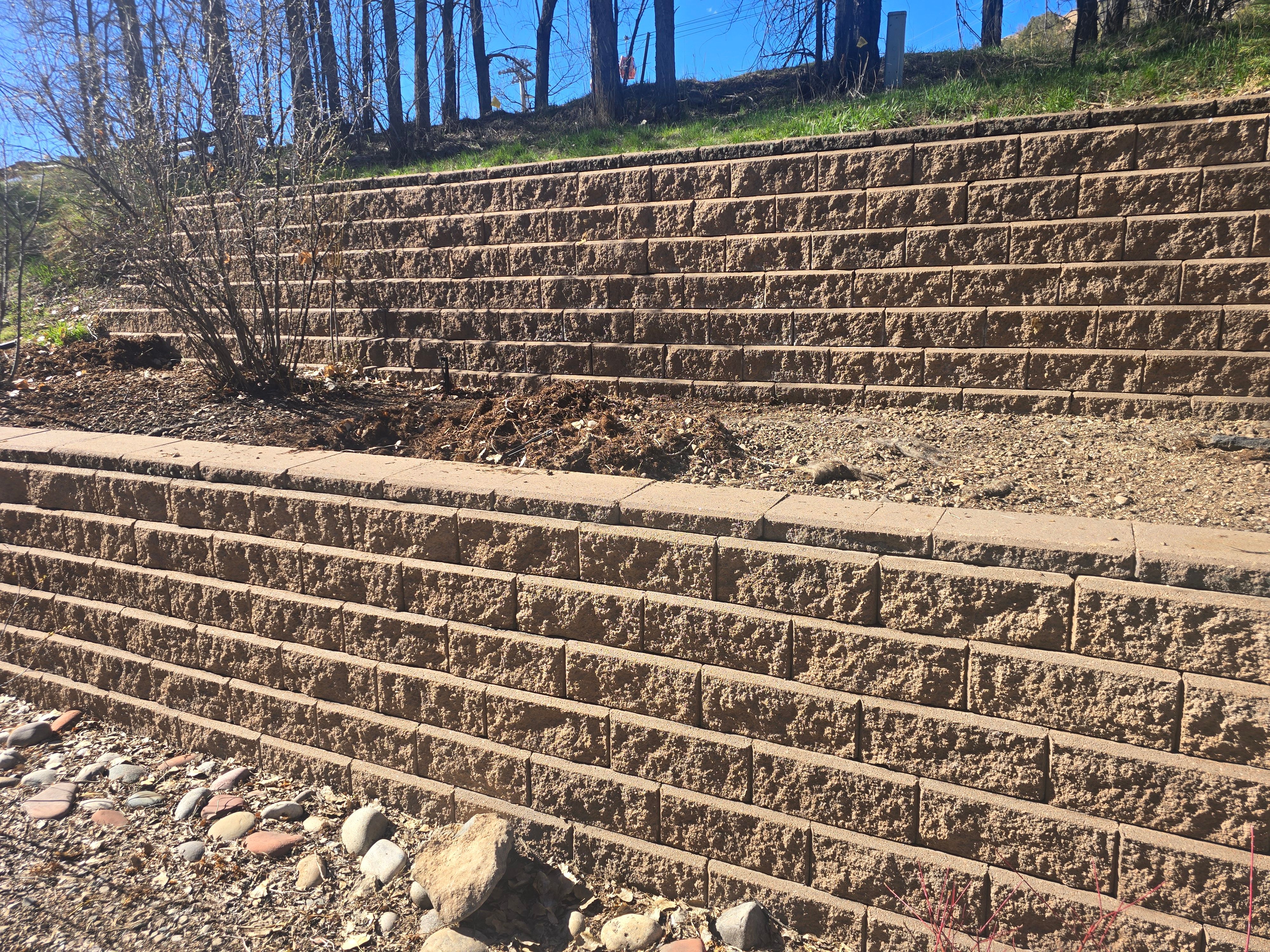 Hardscaping for LRS: Landscape, Rescue, Snow in Silt, CO